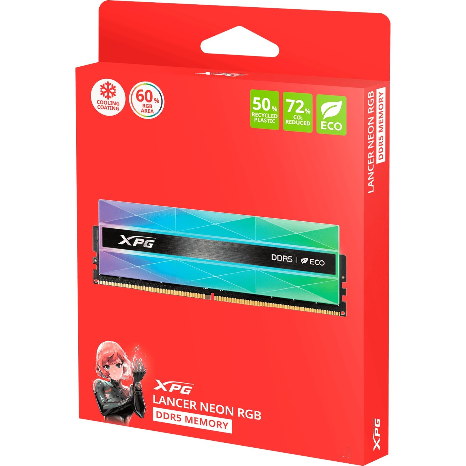 ADATA DIMM DDR5-8000 (2x ) Dual-Kit Plata, 32 GB 32 GB - Imagen 4