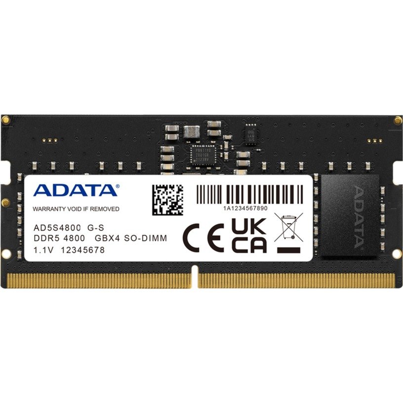 ADATA SO-DIMM DDR5-4800 Negro, 32 GB 32 GB