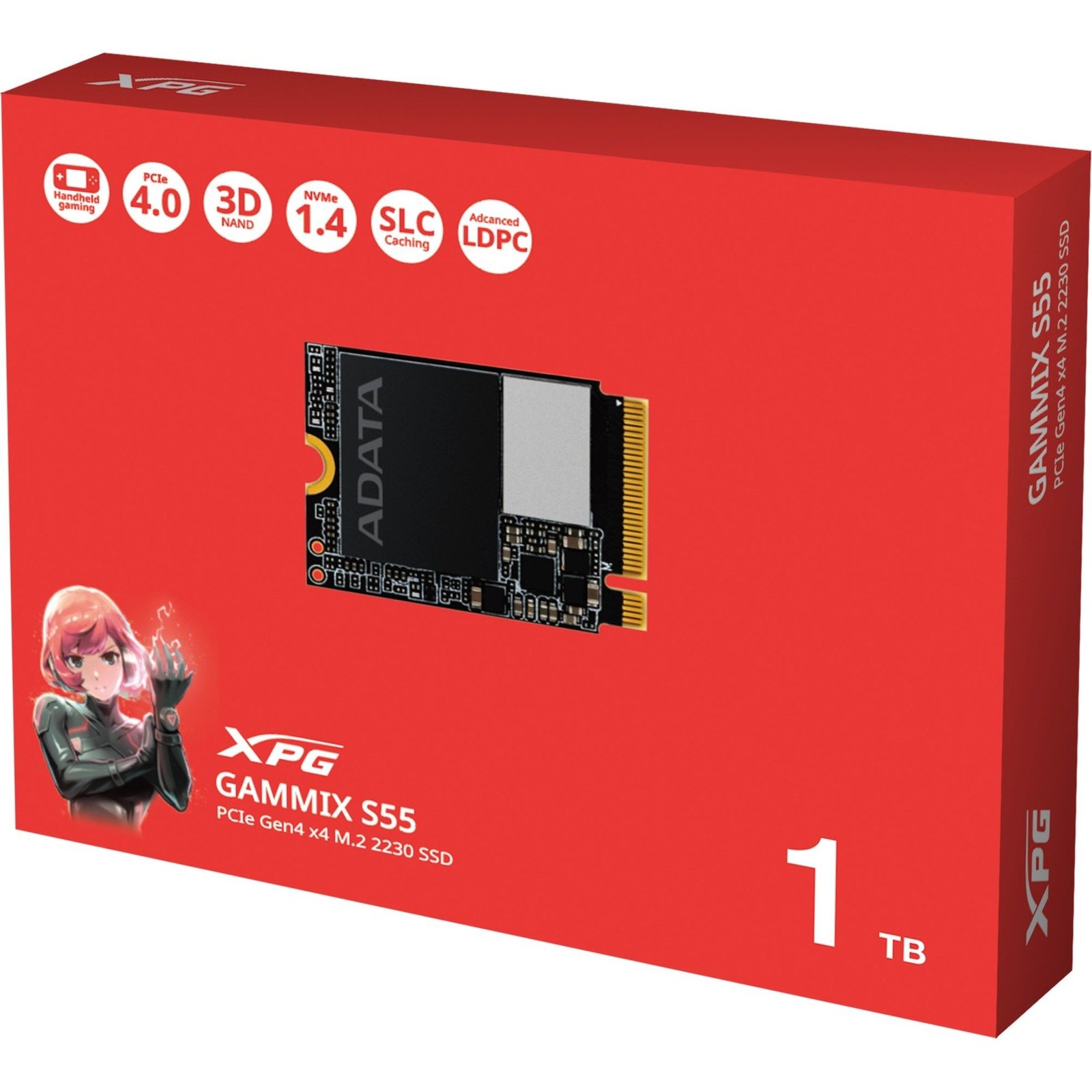 ADATA XPG GAMMIX S55 Negro, 1 TB - Imagen 3