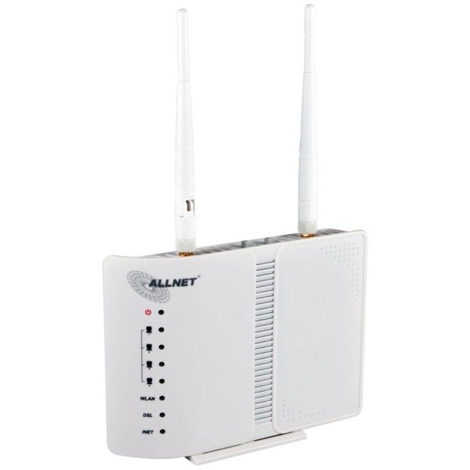ALLNET Router ADSL2+ inkl. Bridge Modem & WLAN AP