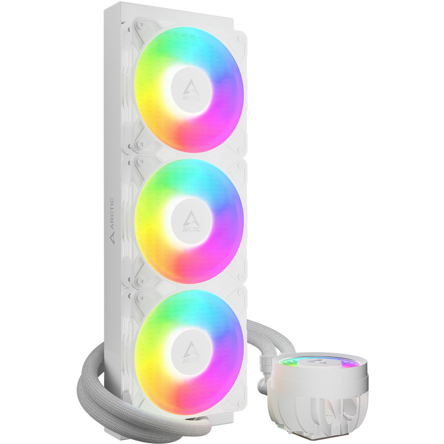 ARCTIC Liquid Freezer III Pro 360 A-RGB Blanco - Imagen 2