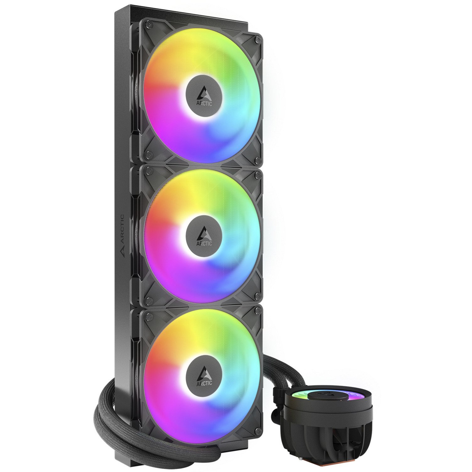ARCTIC Liquid Freezer III Pro 420 A-RGB Negro - Imagen 2