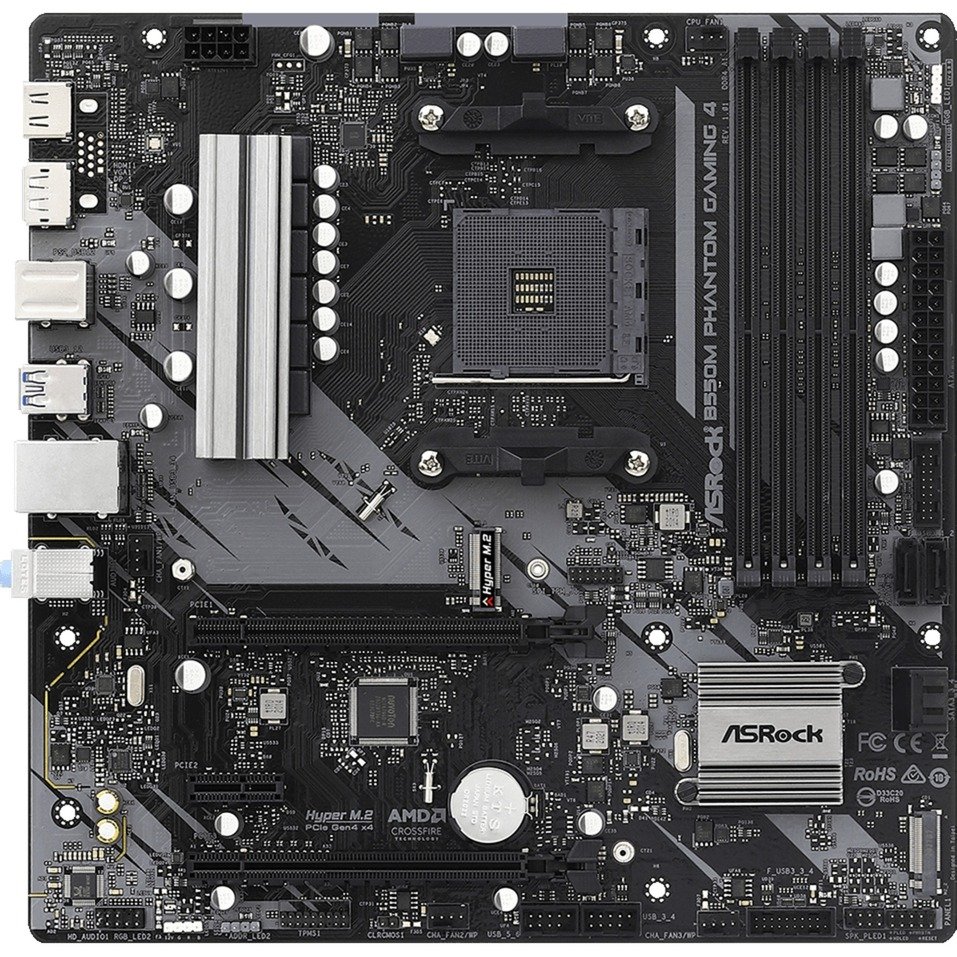 ASRock B550M PHANTOM GAMING 4 - Imagen 2