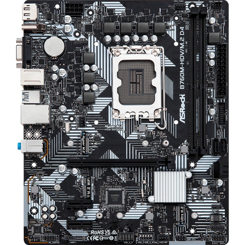 ASRock B760M-HDV/M.2 D4 - Imagen 2