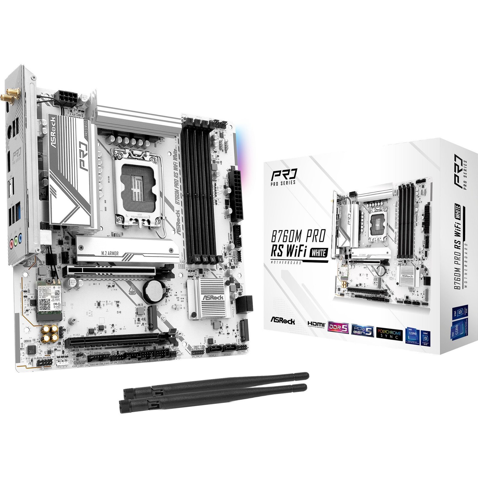 ASRock B760M Pro RS Blanco
