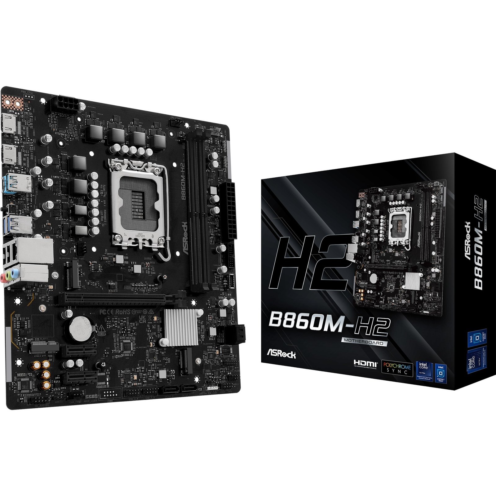 ASRock B860M-H2 Negro