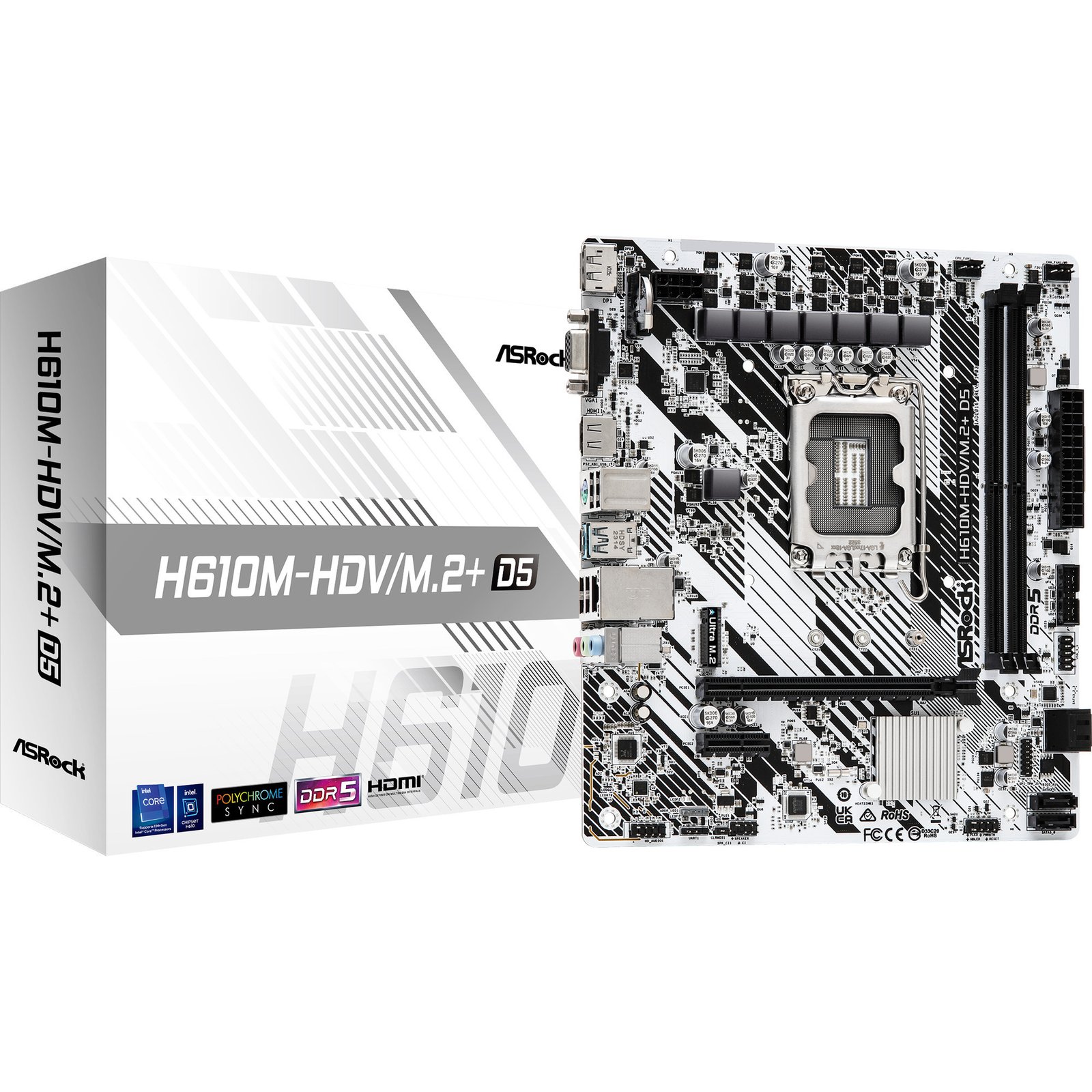ASRock H610M-HDV/M.2+ D5