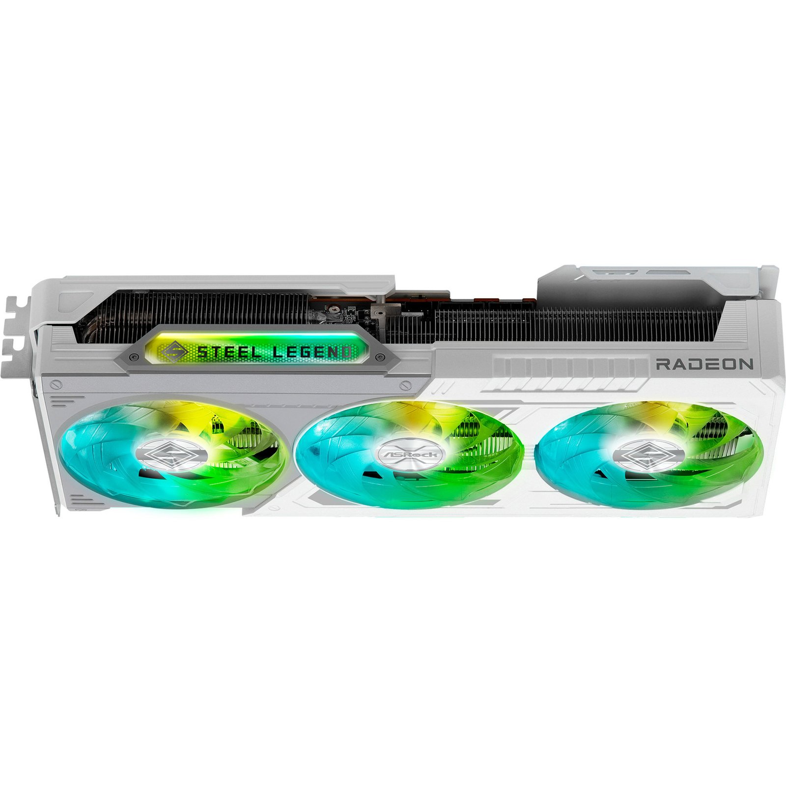 ASRock Radeon RX 9070 XT Steel Legend Blanco, 16 GB - Imagen 5