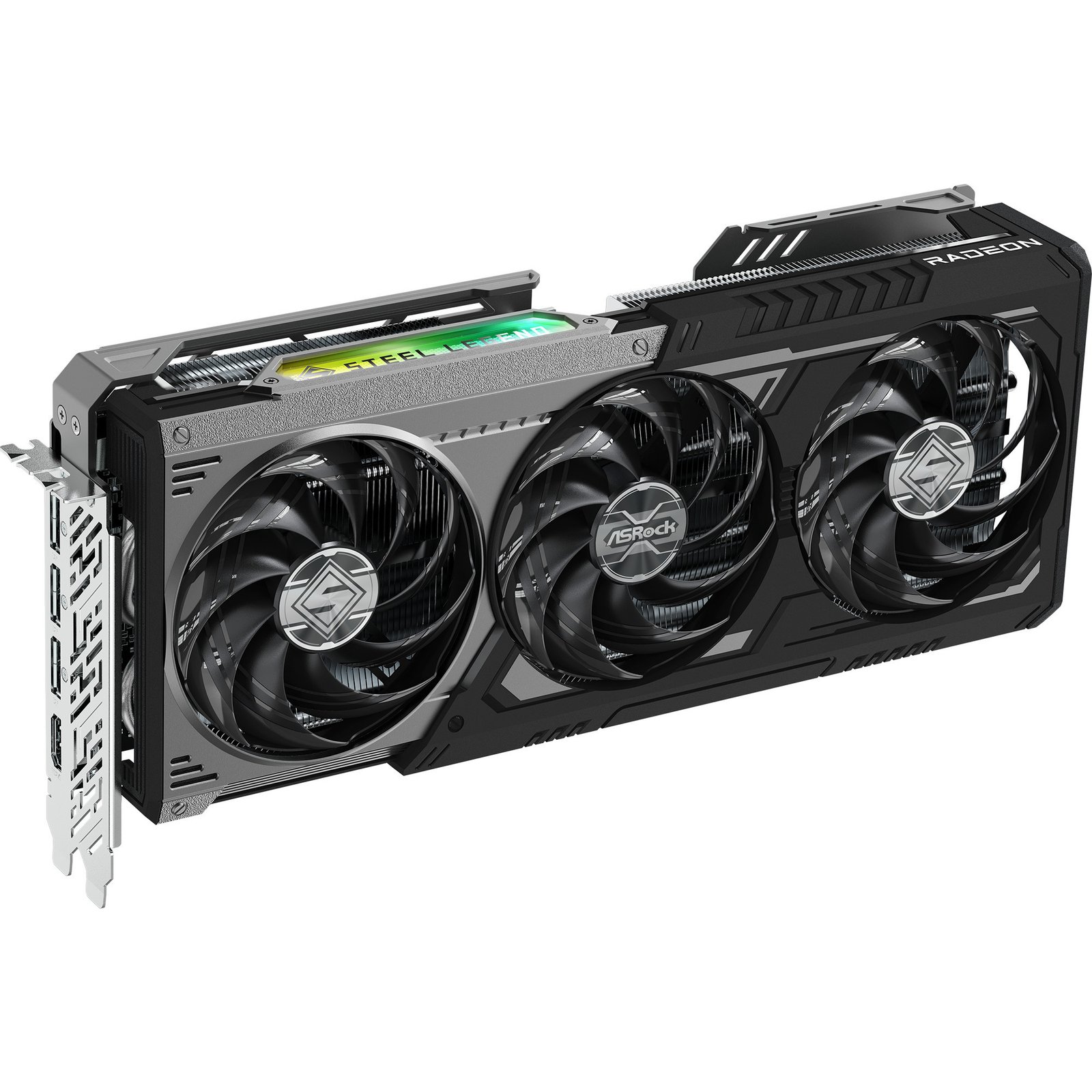 ASRock Radeon RX 9070 XT Steel Legend Dark, 16 GB - Imagen 4