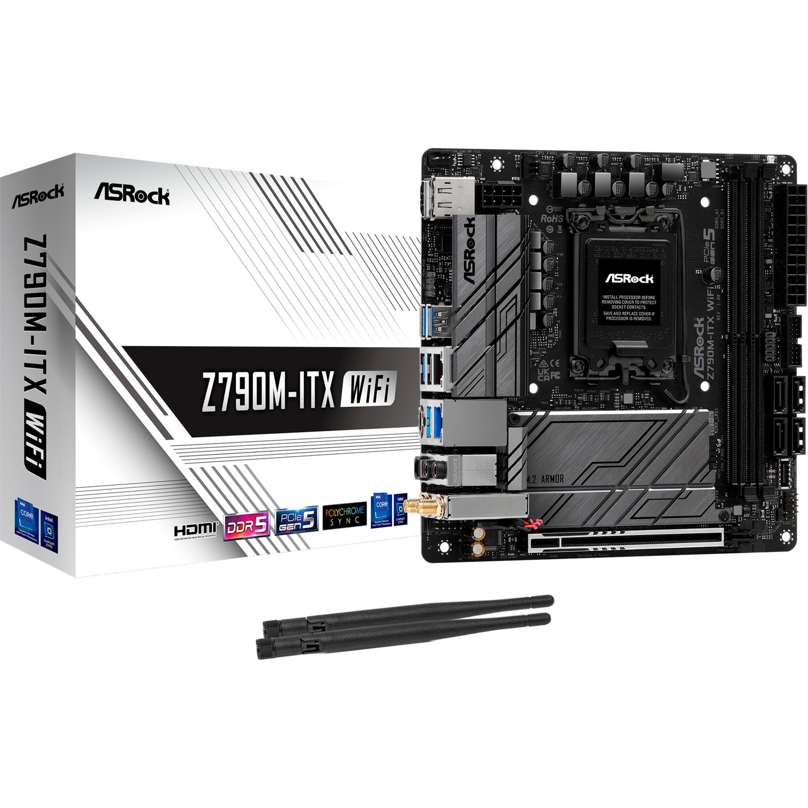 ASRock Z790M-ITX/WIFI Negro