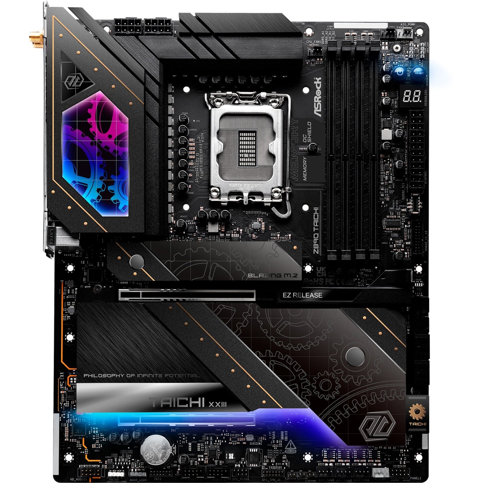 ASRock Z890 Taichi Negro - Imagen 2