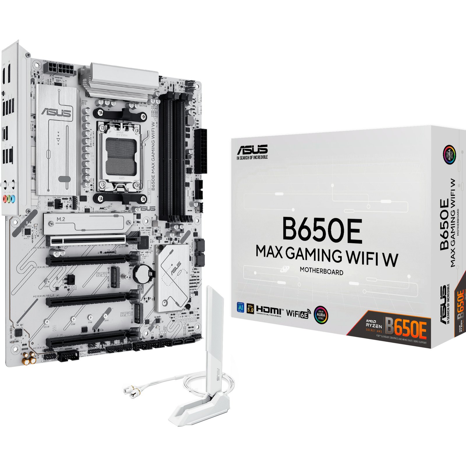 ASUS B650E MAX GAMING WIFI W Blanco
