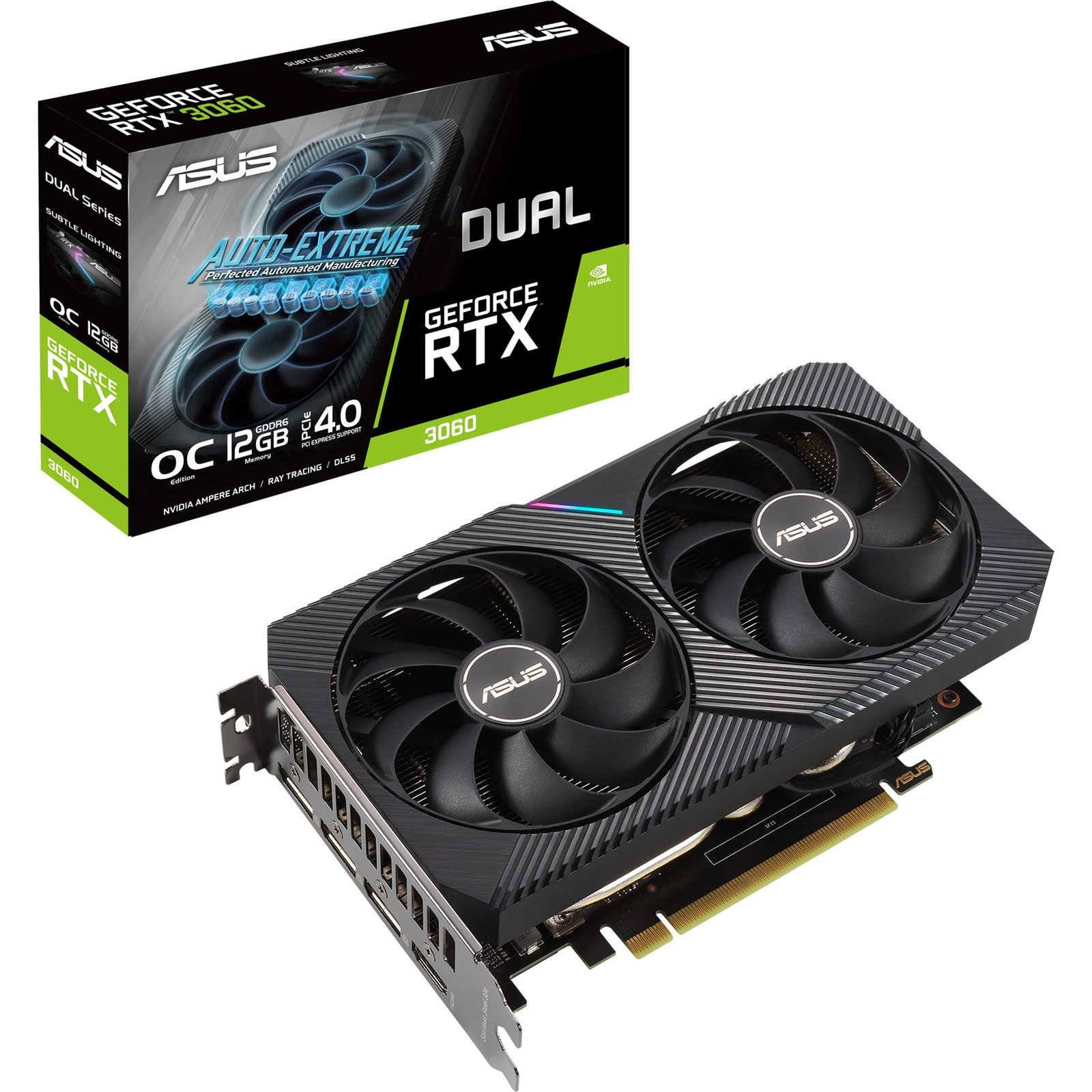 ASUS GeForce RTX 3060 DUAL OC V2 LHR