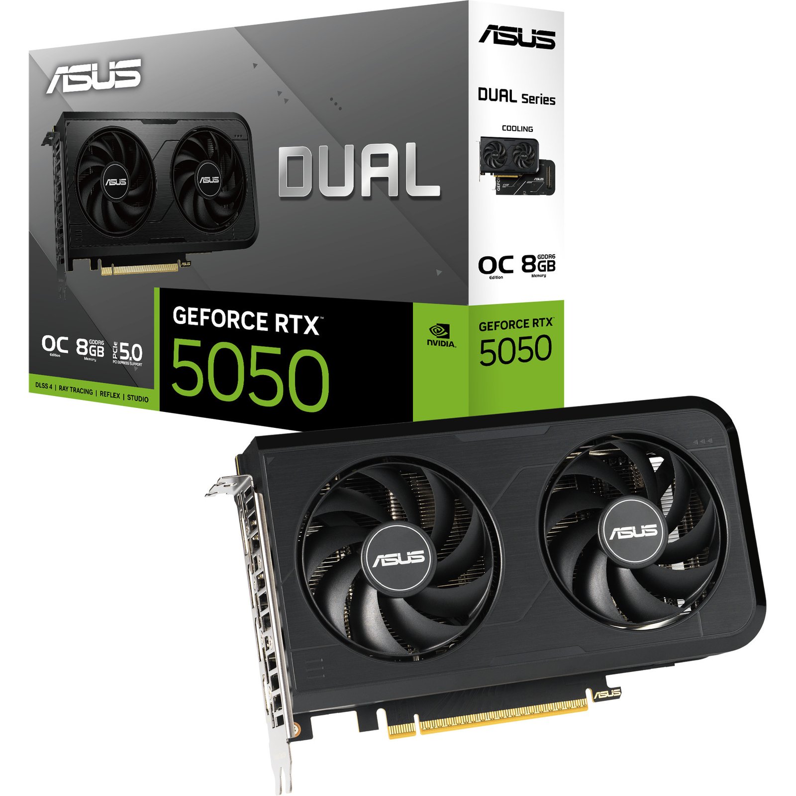 ASUS GeForce RTX 5050 DUAL OC, 8 GB