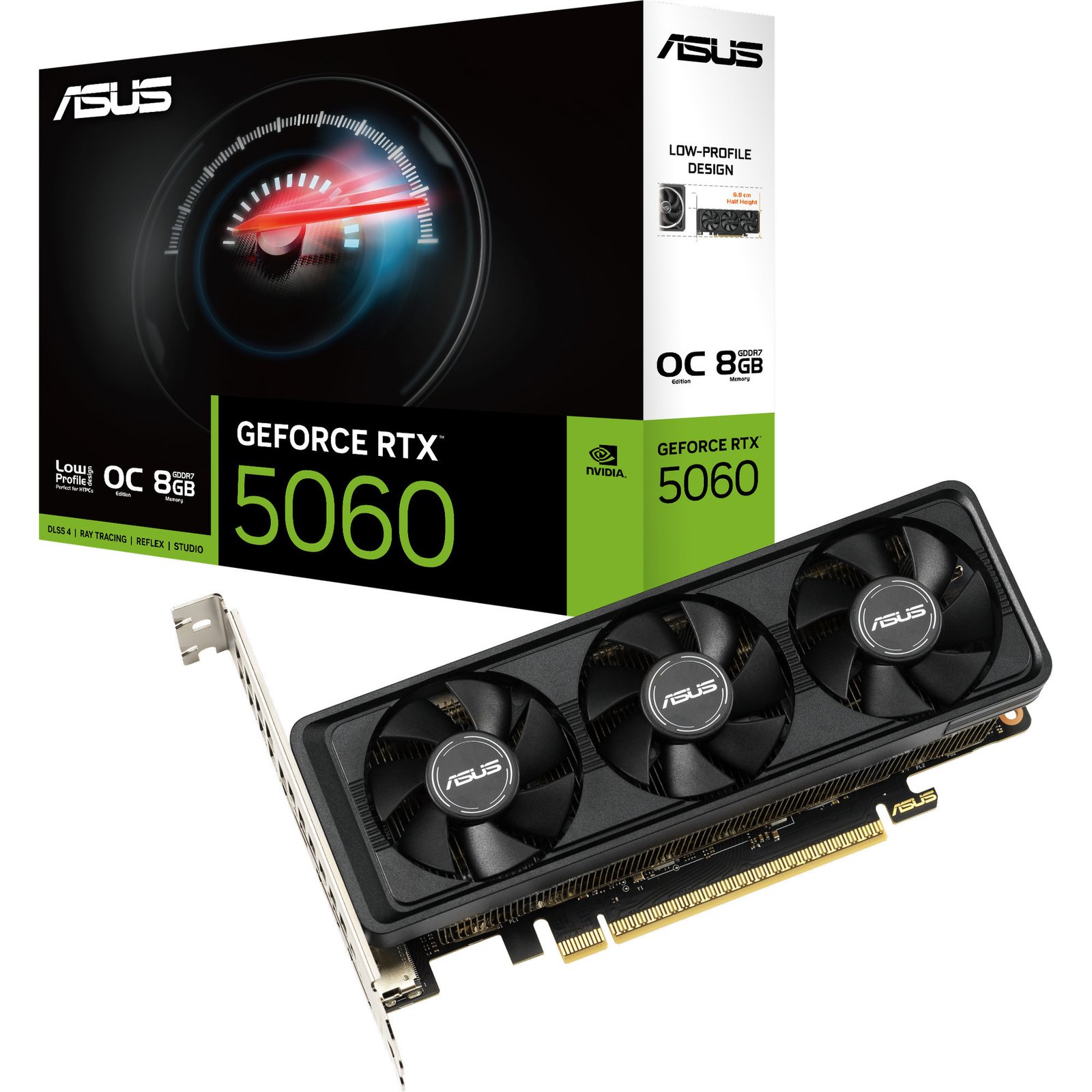 ASUS GeForce RTX 5060 LP BRK OC, 8 GB
