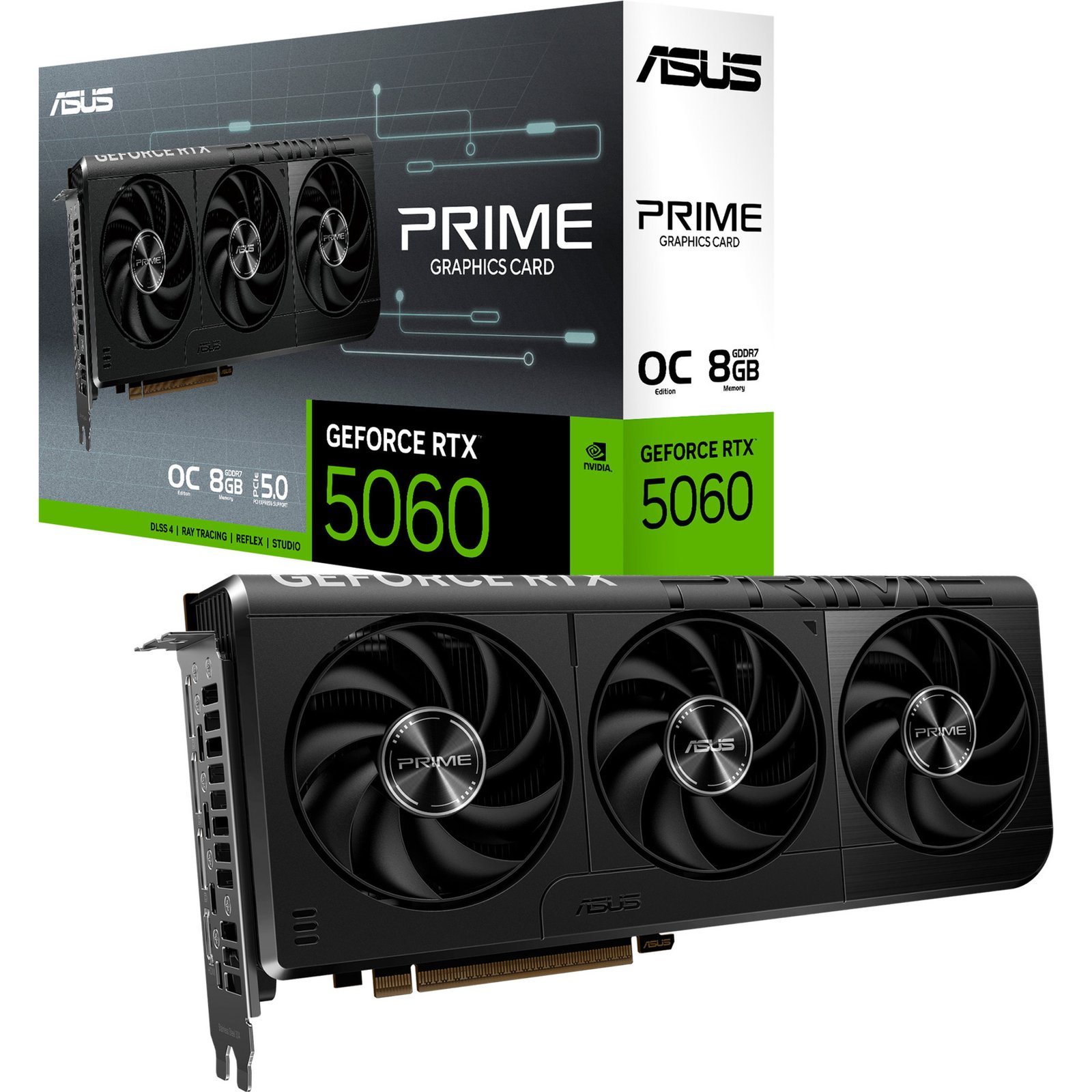 ASUS GeForce RTX 5060 PRIME OC, 8 GB