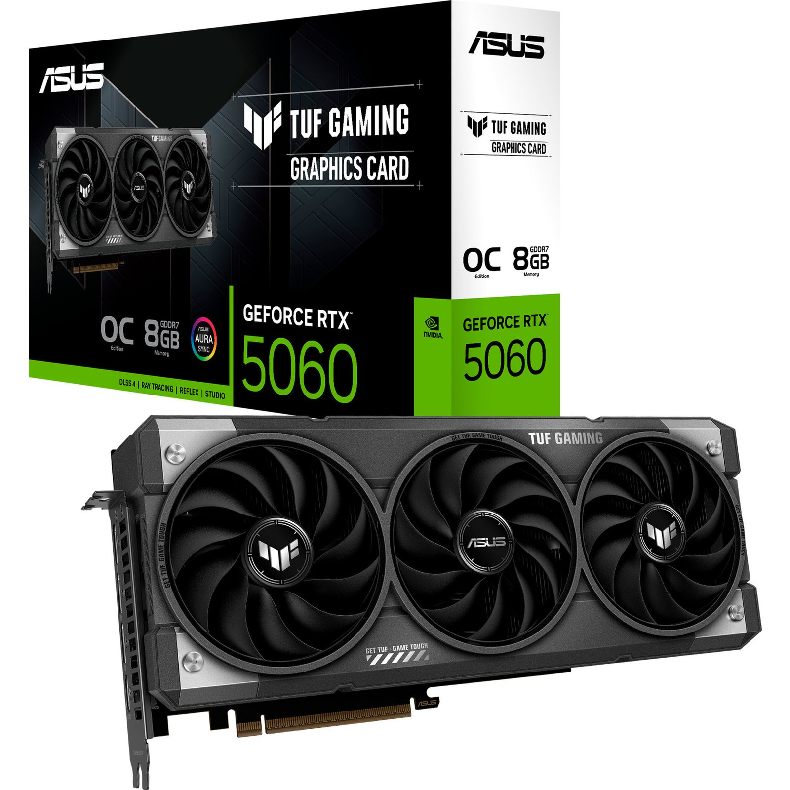 ASUS GeForce RTX 5060 TUF GAMING OC, 8 GB