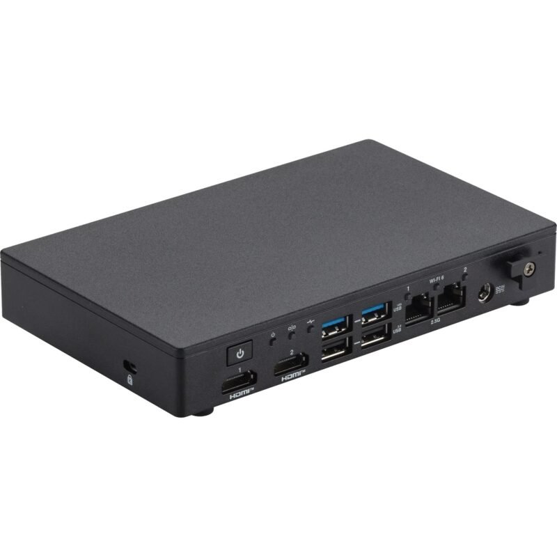 ASUS NUC 13 Rugged Slim Kit BNUC13BRKP200B02I Negro, 64 GB 64 GB