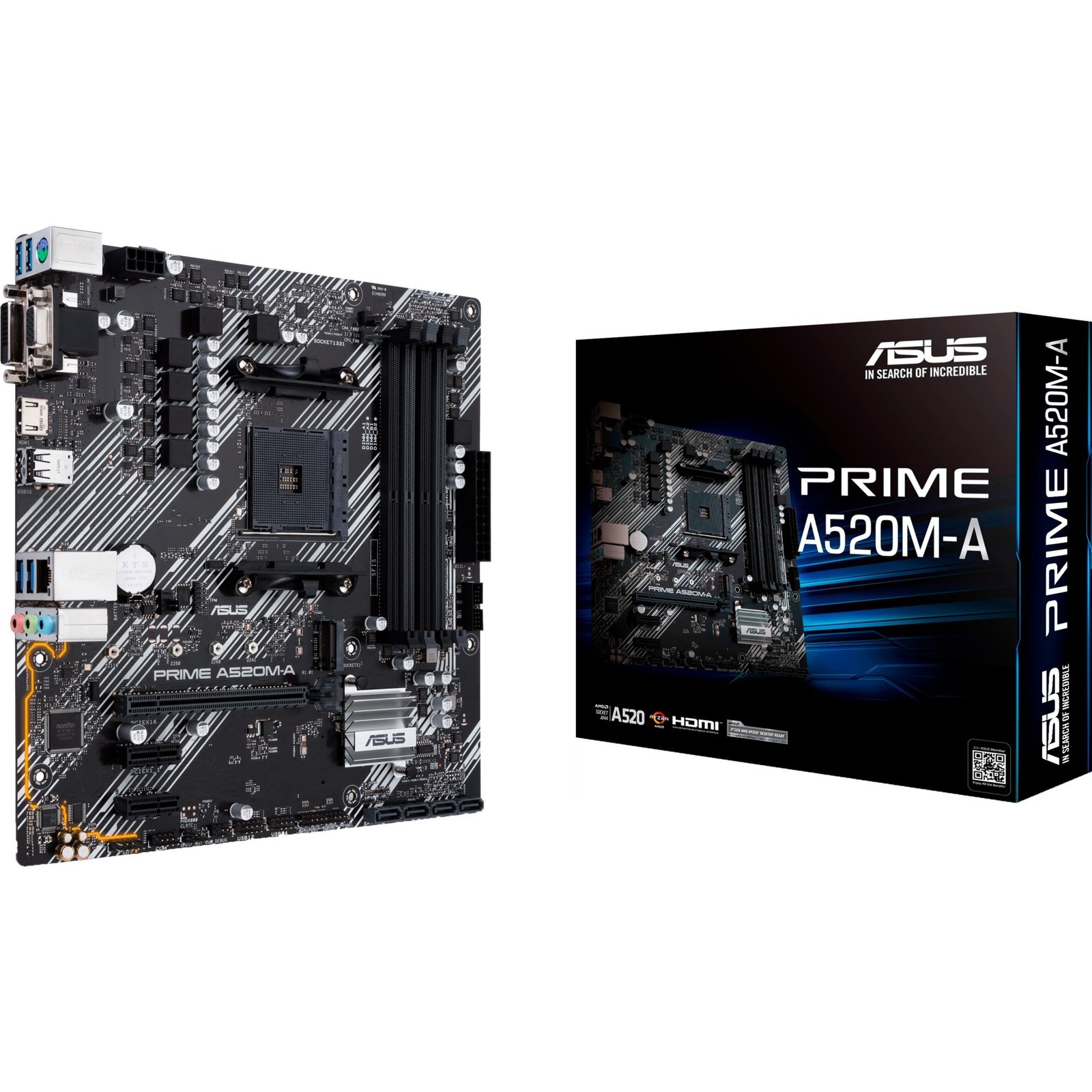 ASUS PRIME A520M-A II/CSM Negro