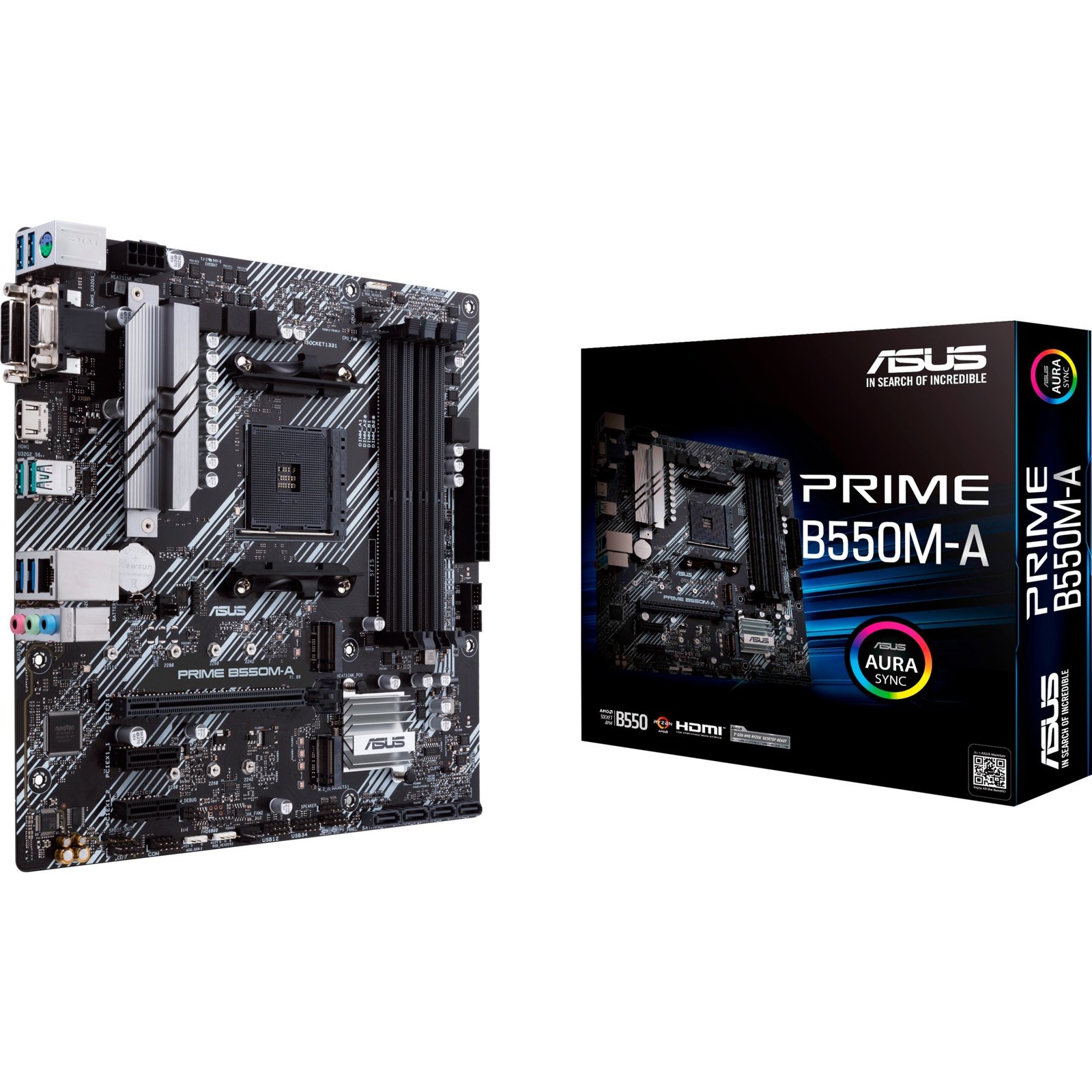 ASUS PRIME B550M-A/CSM Negro