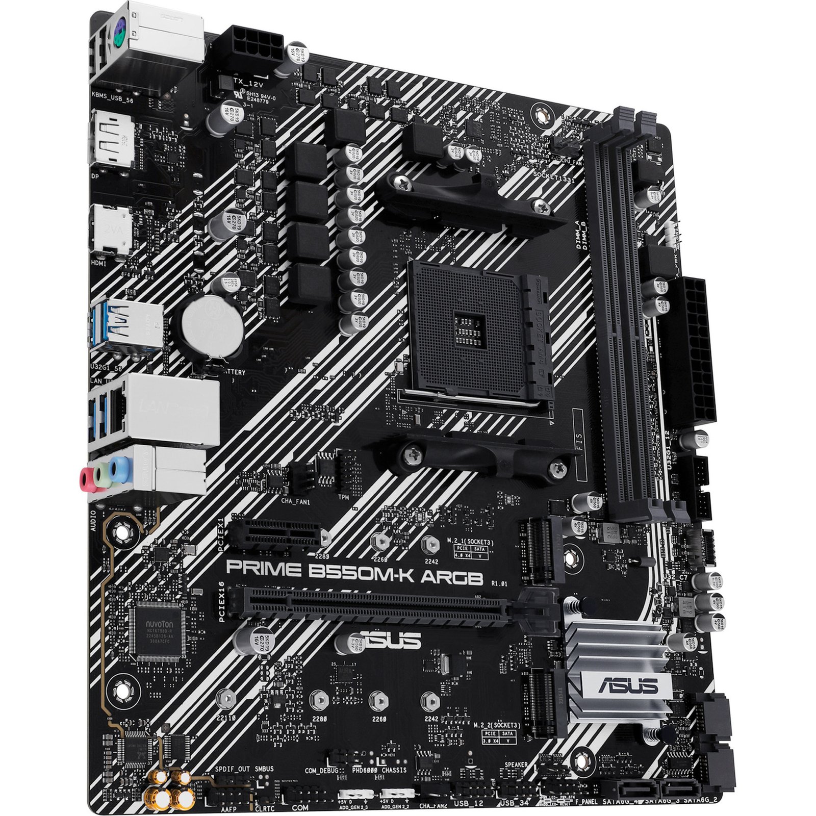 ASUS PRIME B550M-K ARGB - Imagen 3