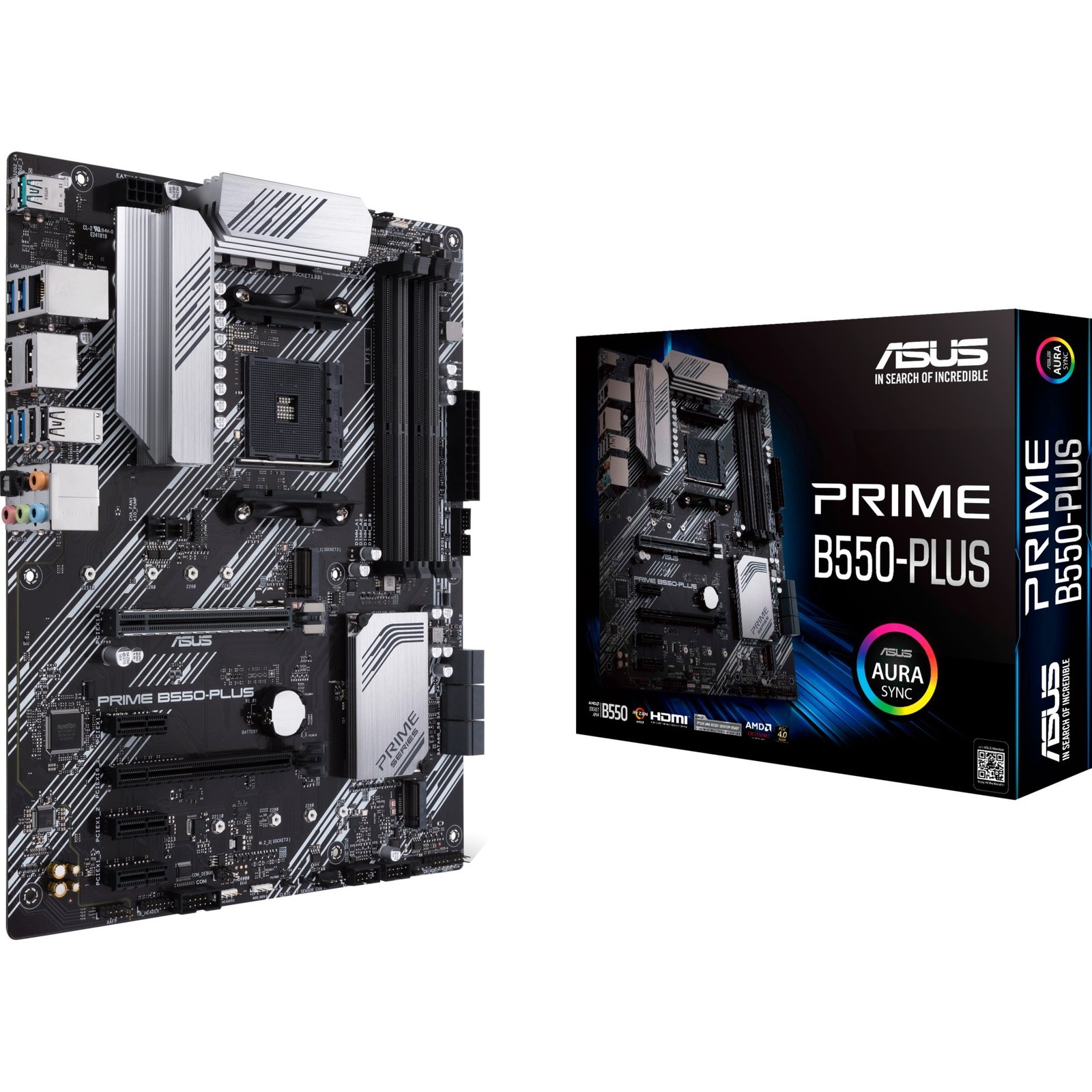 ASUS PRIME B550-PLUS Negro