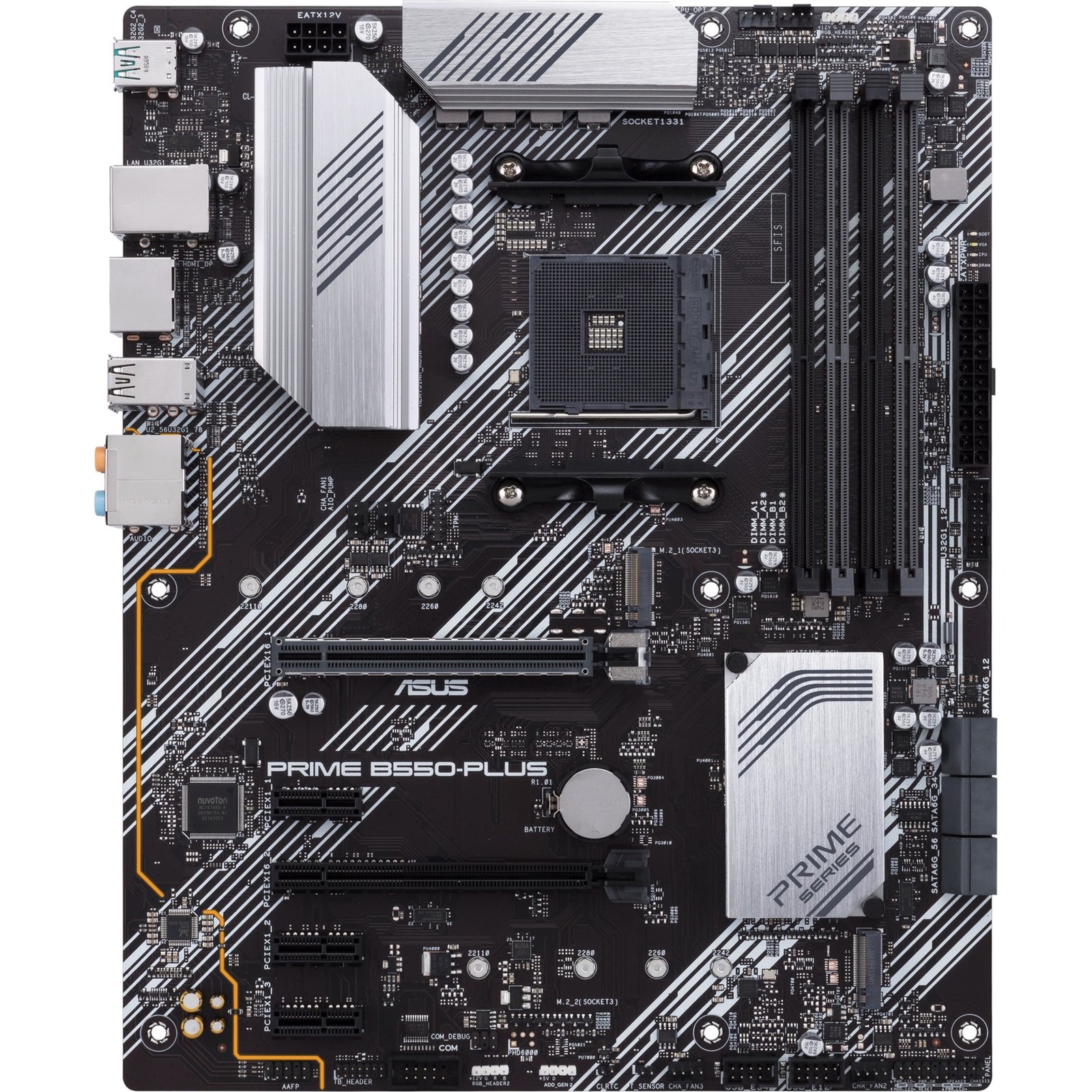 ASUS PRIME B550-PLUS Negro - Imagen 3