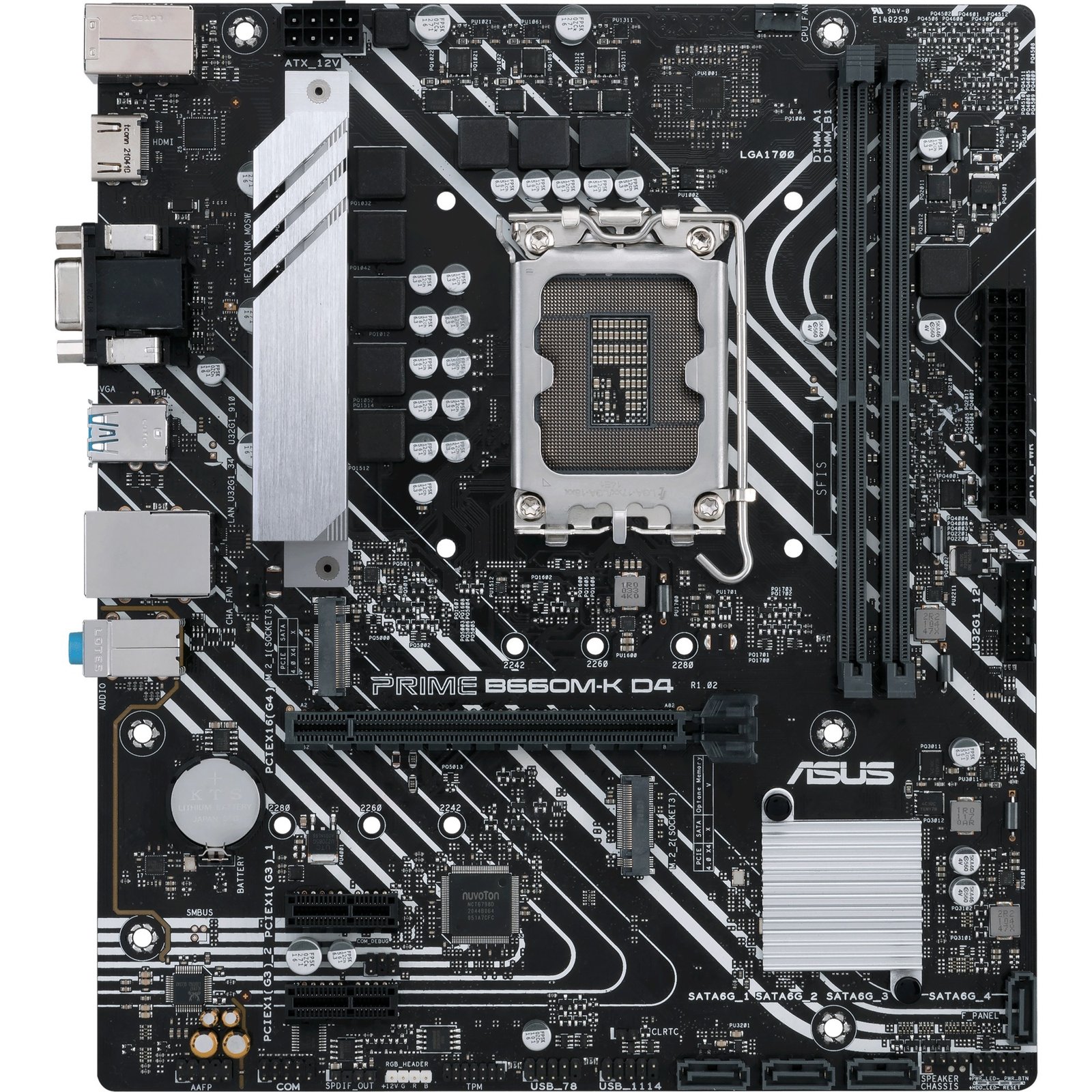 ASUS PRIME B660M-K D4 - Imagen 2