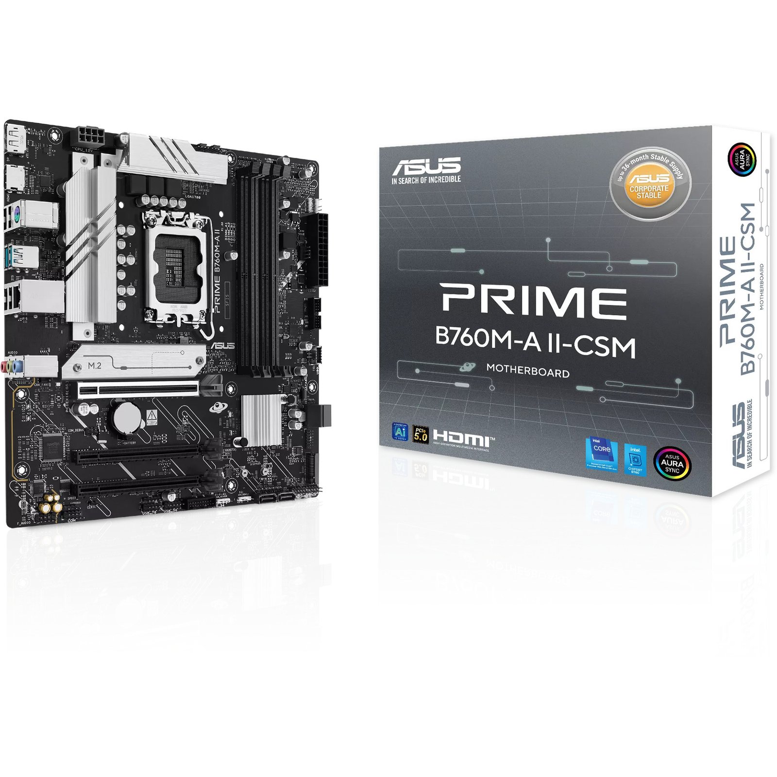ASUS PRIME B760M-A II-CSM Negro