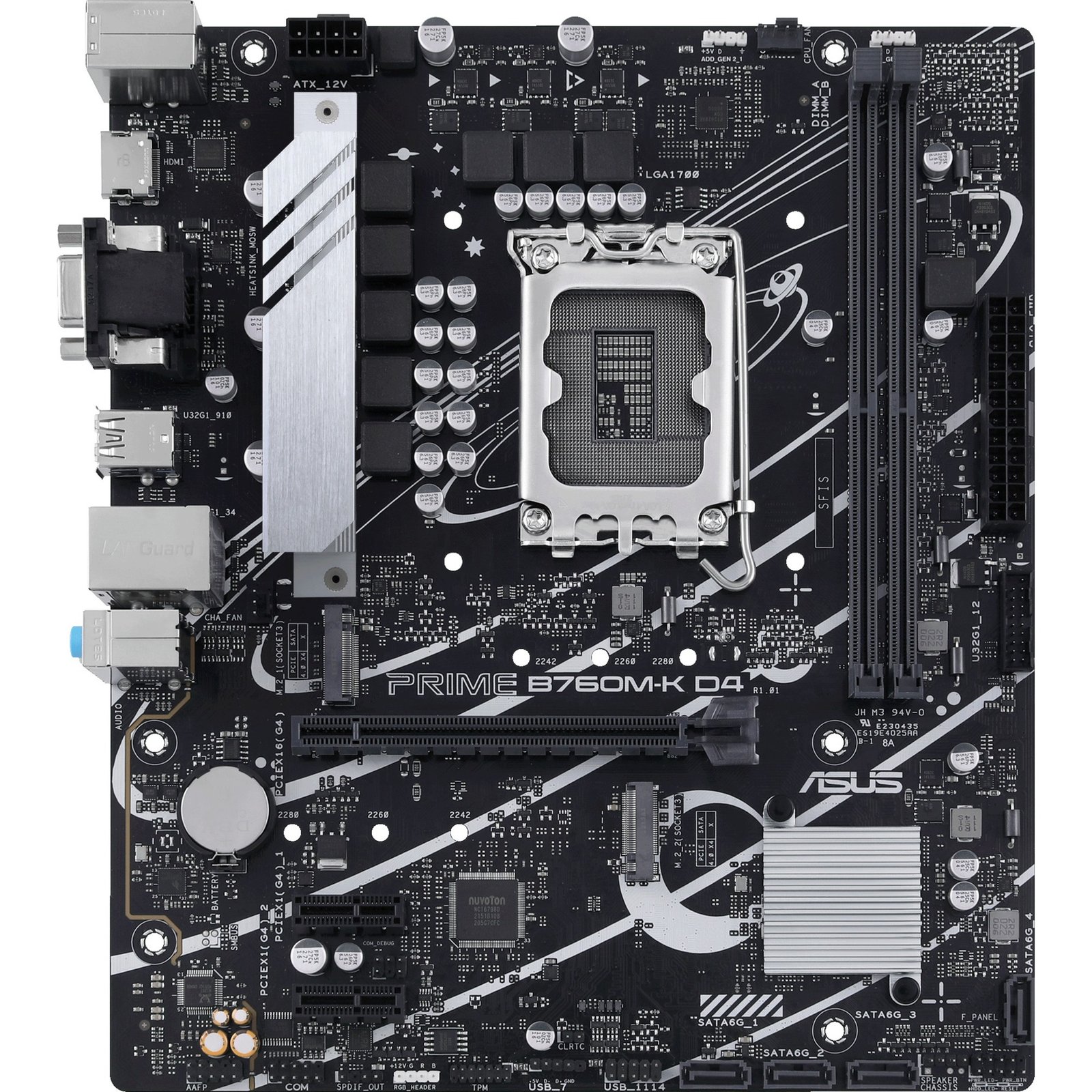 ASUS PRIME B760M-K Negro