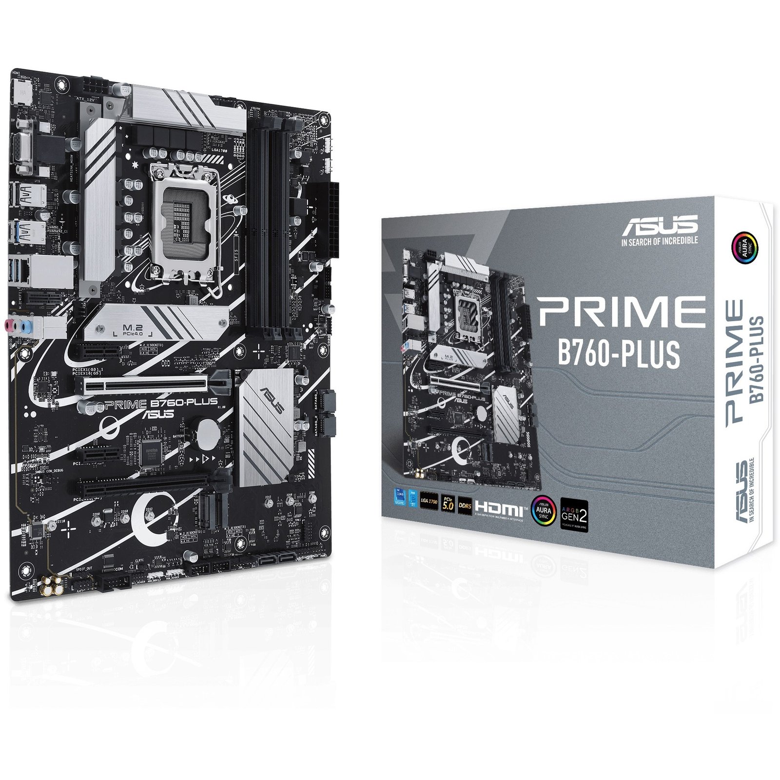ASUS PRIME B760-PLUS Negro