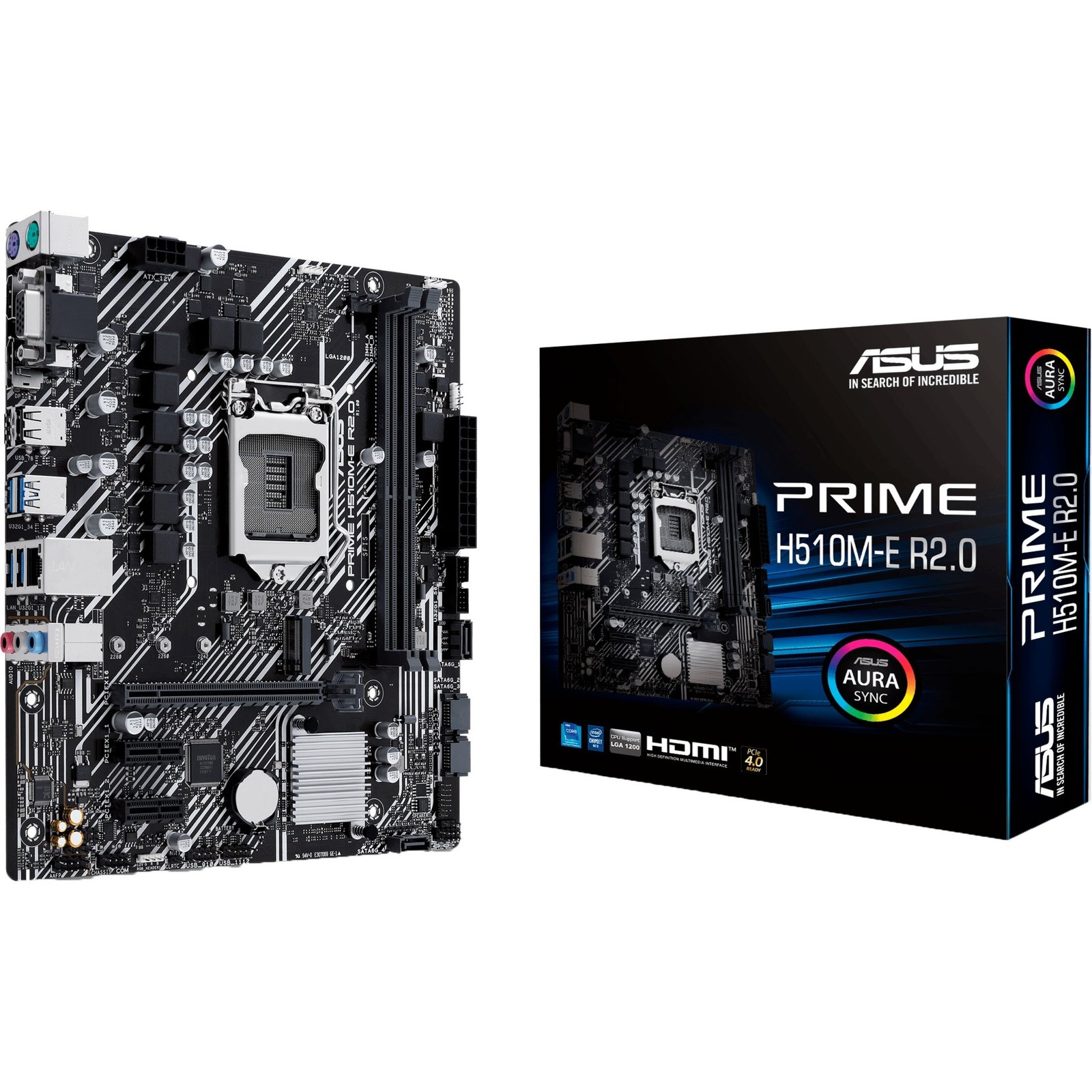 ASUS PRIME H510M-E R2.0 Negro
