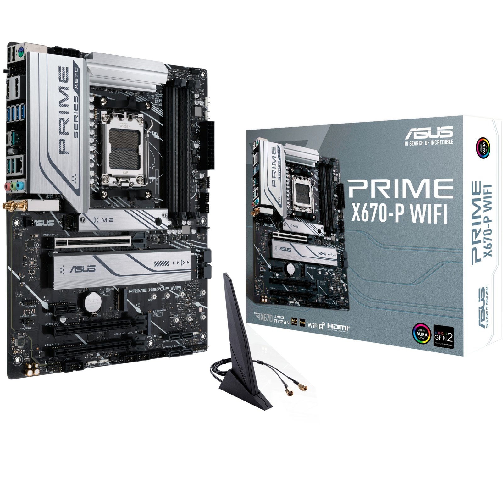 ASUS PRIME X670-P WIFI Plata