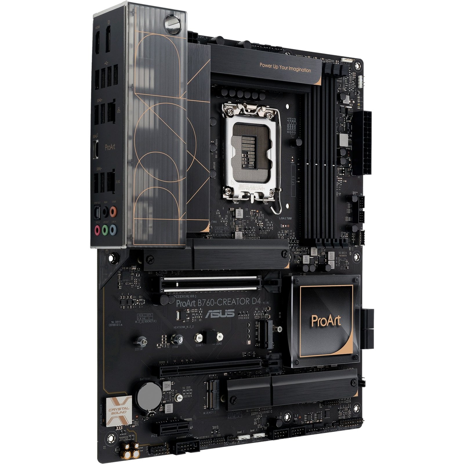 ASUS PROART B760-CREATOR D4 Negro - Imagen 3