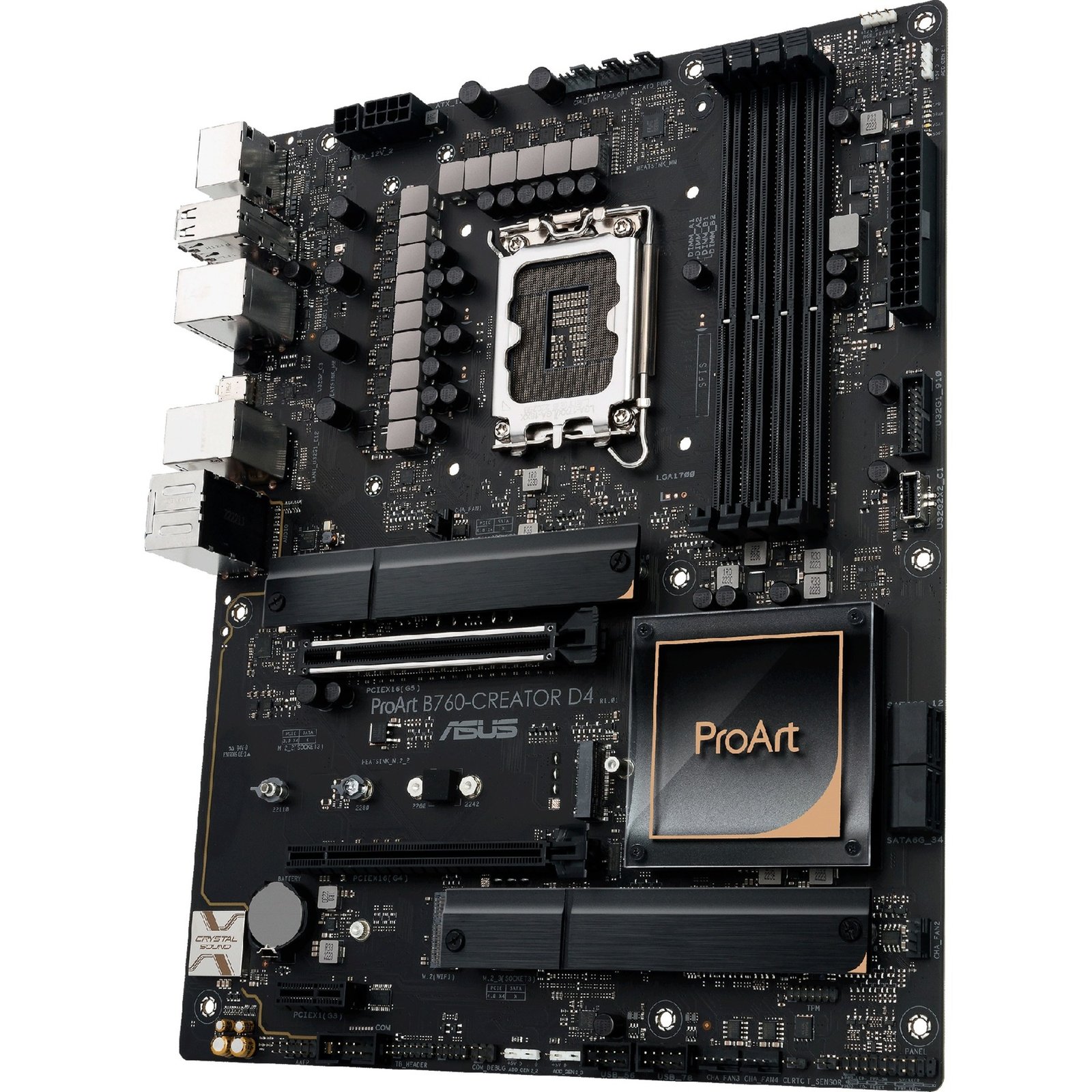 ASUS PROART B760-CREATOR D4 Negro - Imagen 4