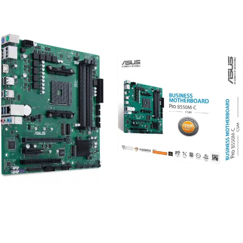 ASUS PRO B550M-C/CSM Verde