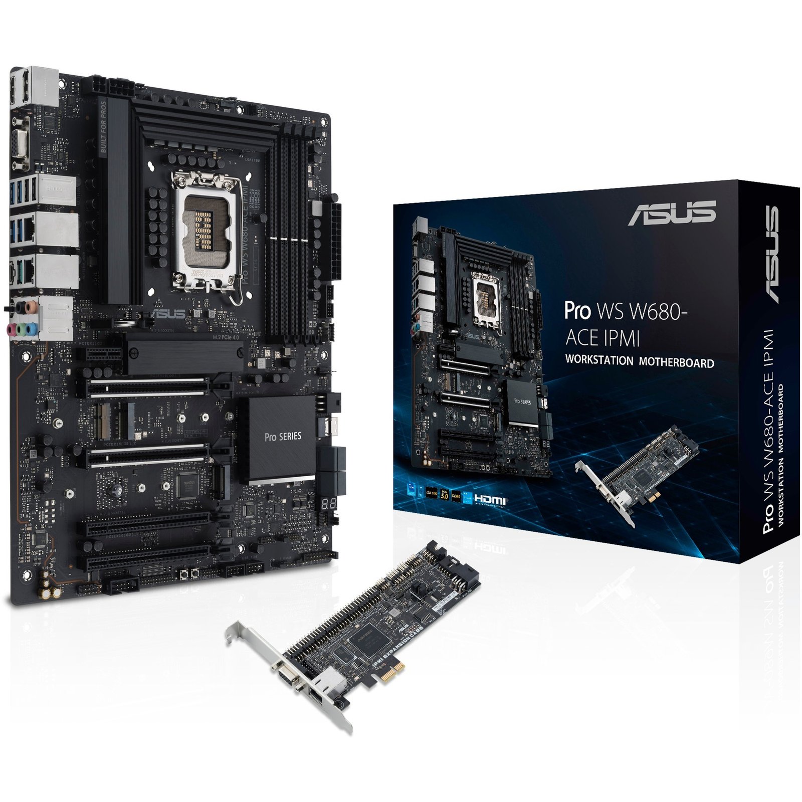 ASUS PRO WS W680-ACE IPMI Negro