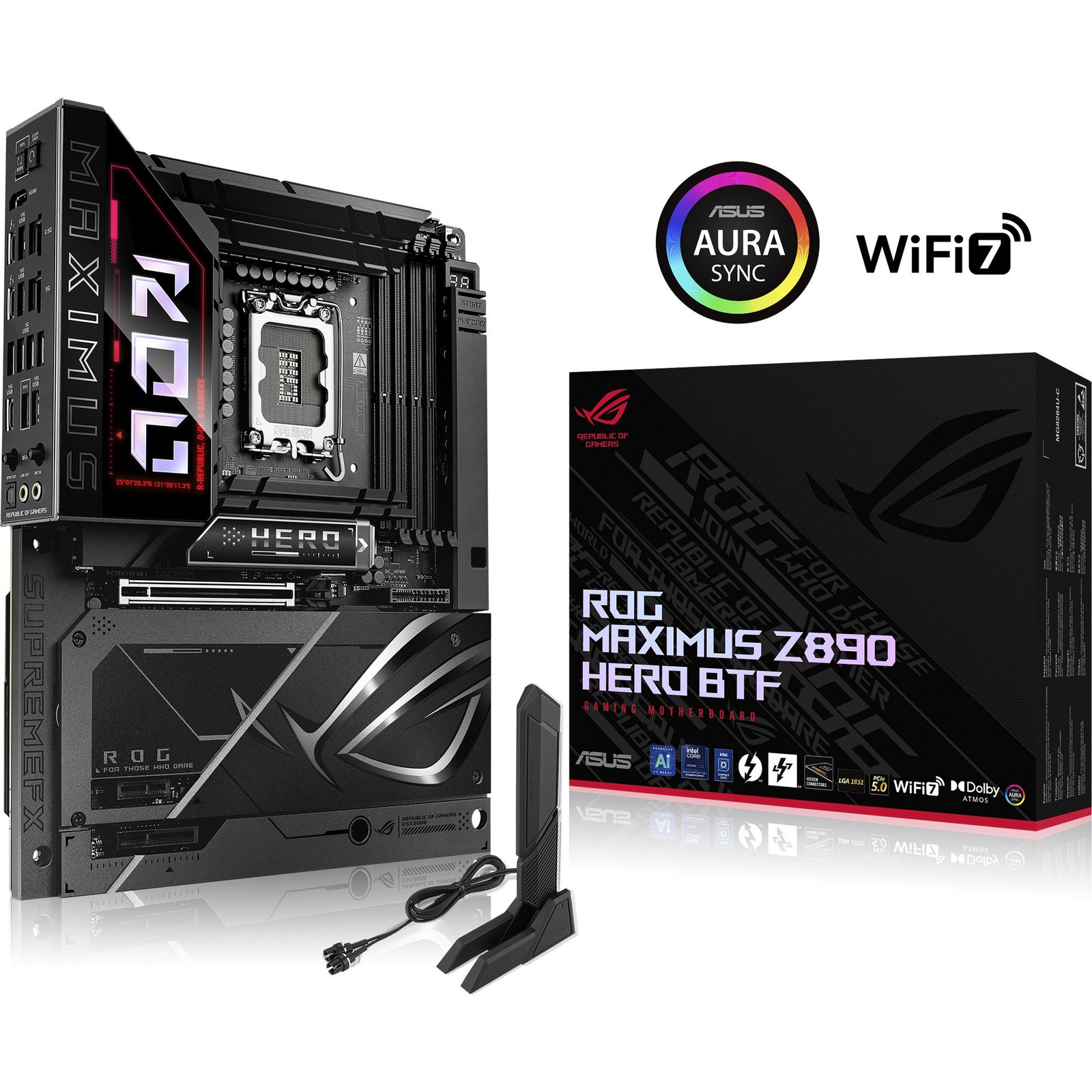 ASUS ROG MAXIMUS Z890 HERO BTF Negro