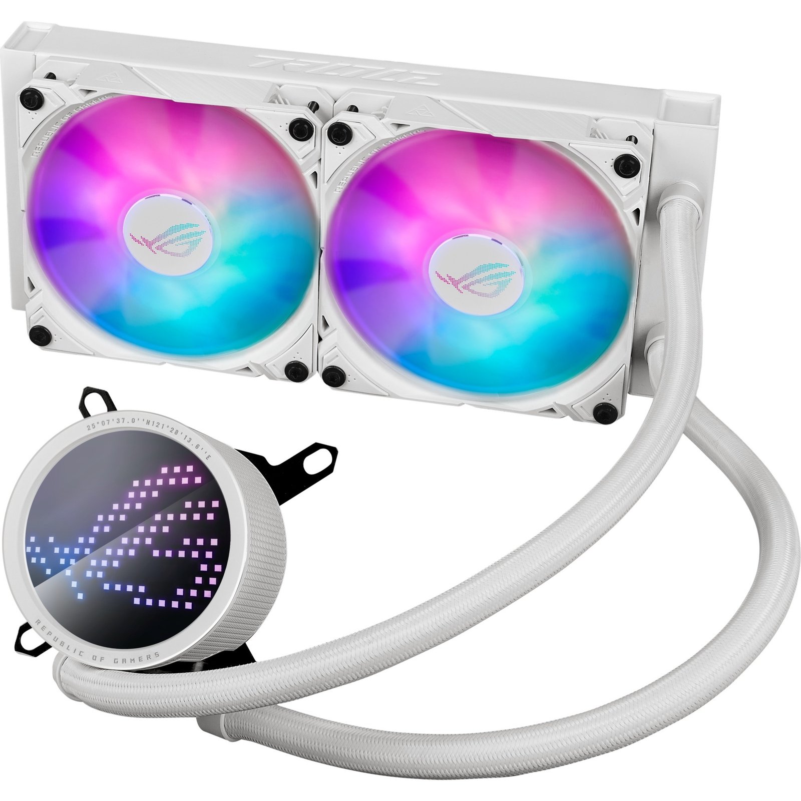 ASUS ROG RYUO III 240 ARGB White Edition Blanco - Imagen 2