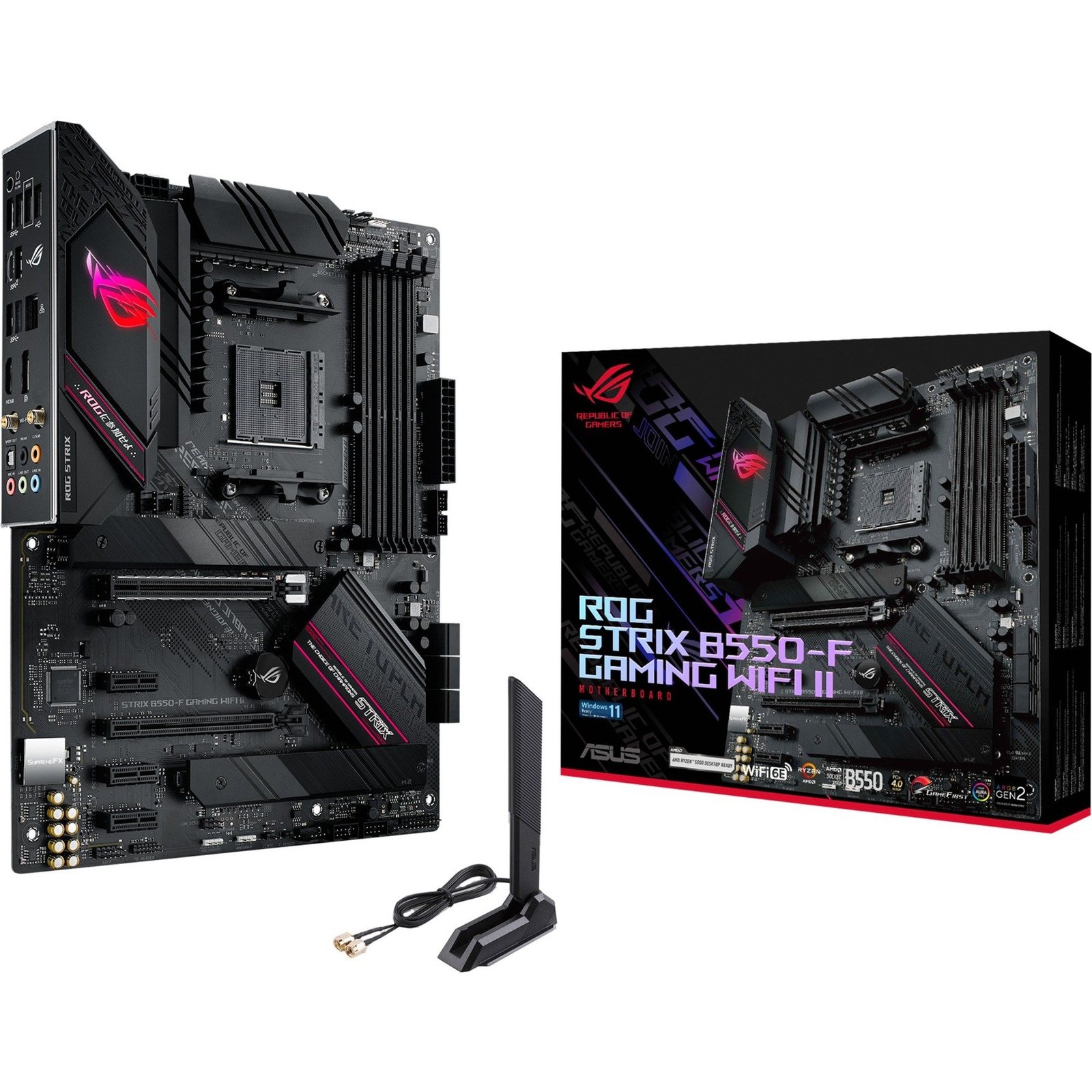 ASUS ROG STRIX B550-F GAMING WIFI II Negro