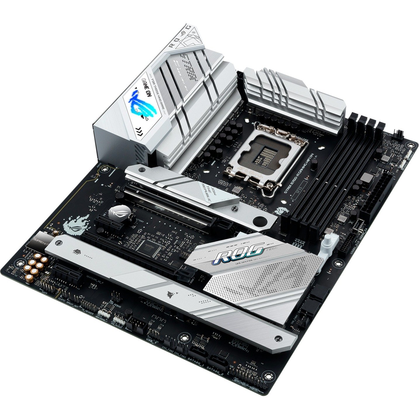 ASUS ROG STRIX B760-A GAMING WIFI Gris - Imagen 4