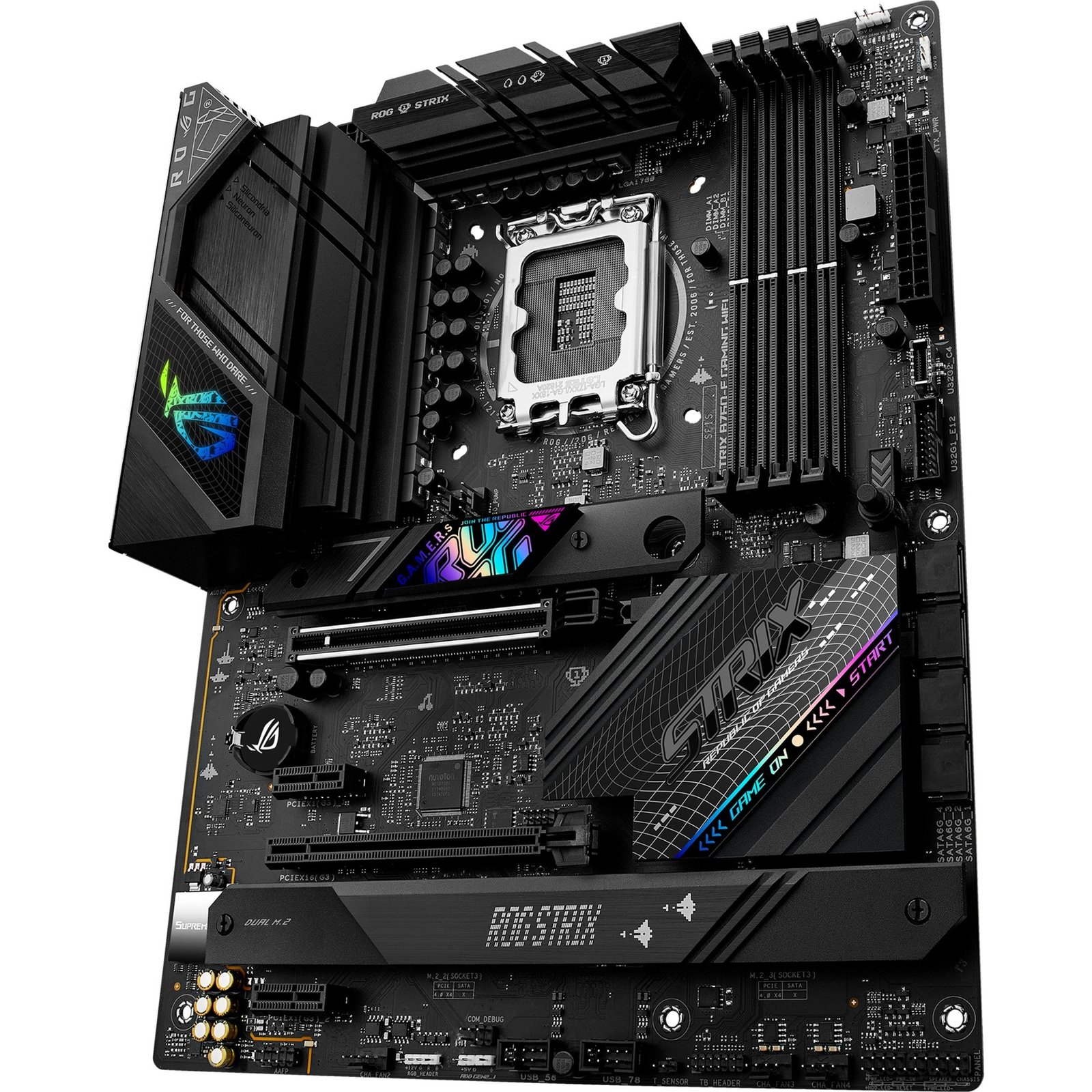 ASUS ROG STRIX B760-F GAMING WIFI Negro - Imagen 5