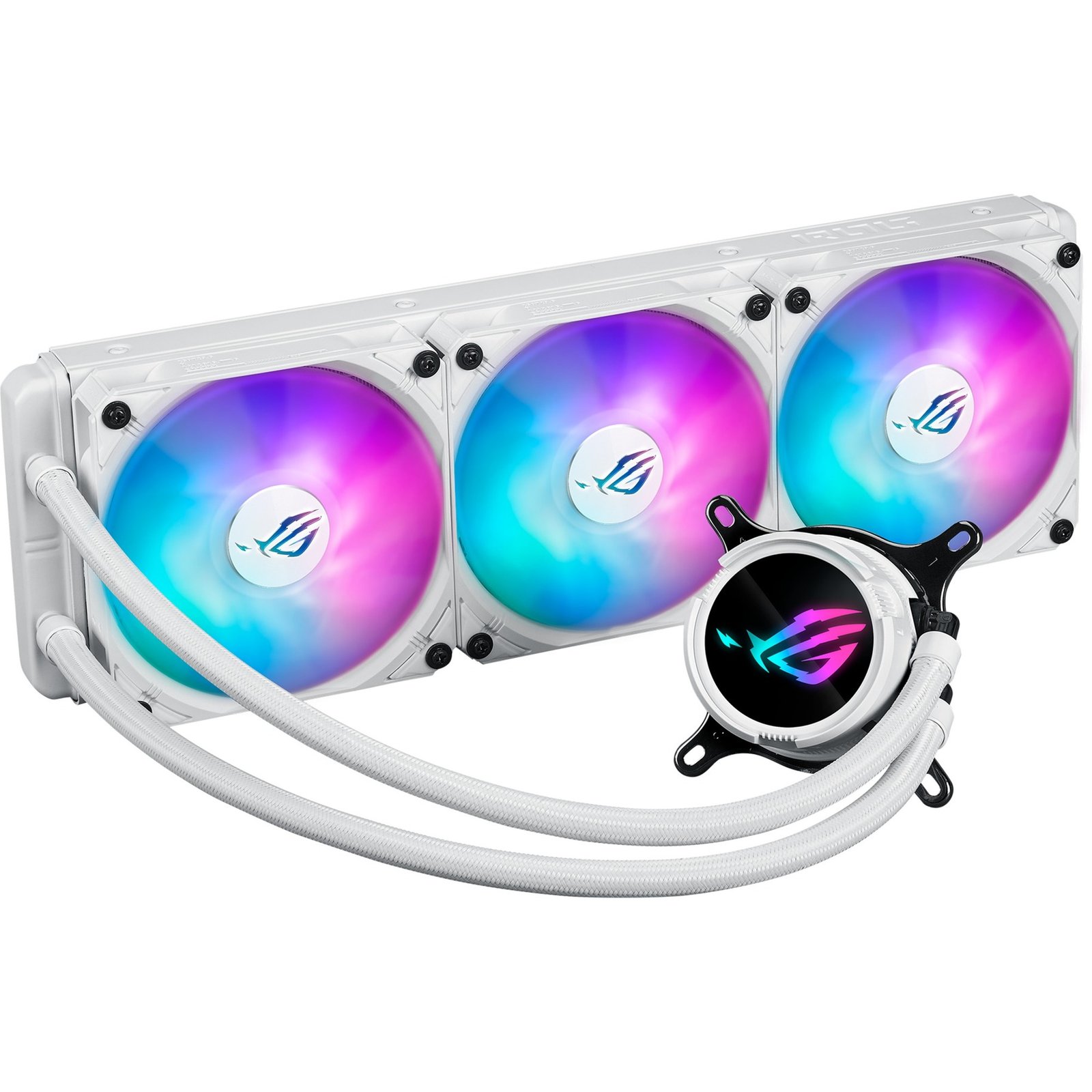 ASUS ROG STRIX LC III 360mm ARGB White Edition Blanco - Imagen 2