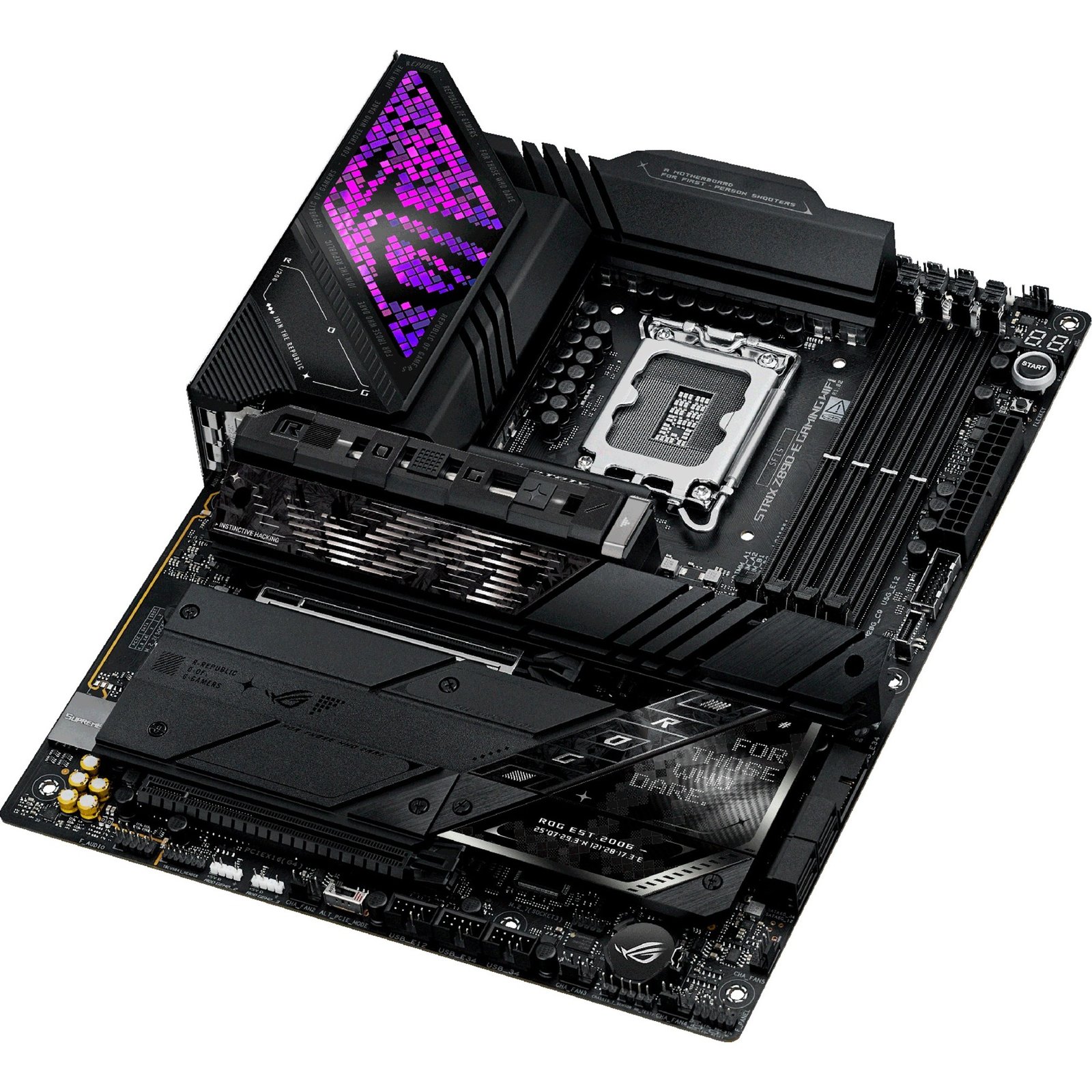 ASUS ROG STRIX Z890-E GAMING WIFI Negro - Imagen 3