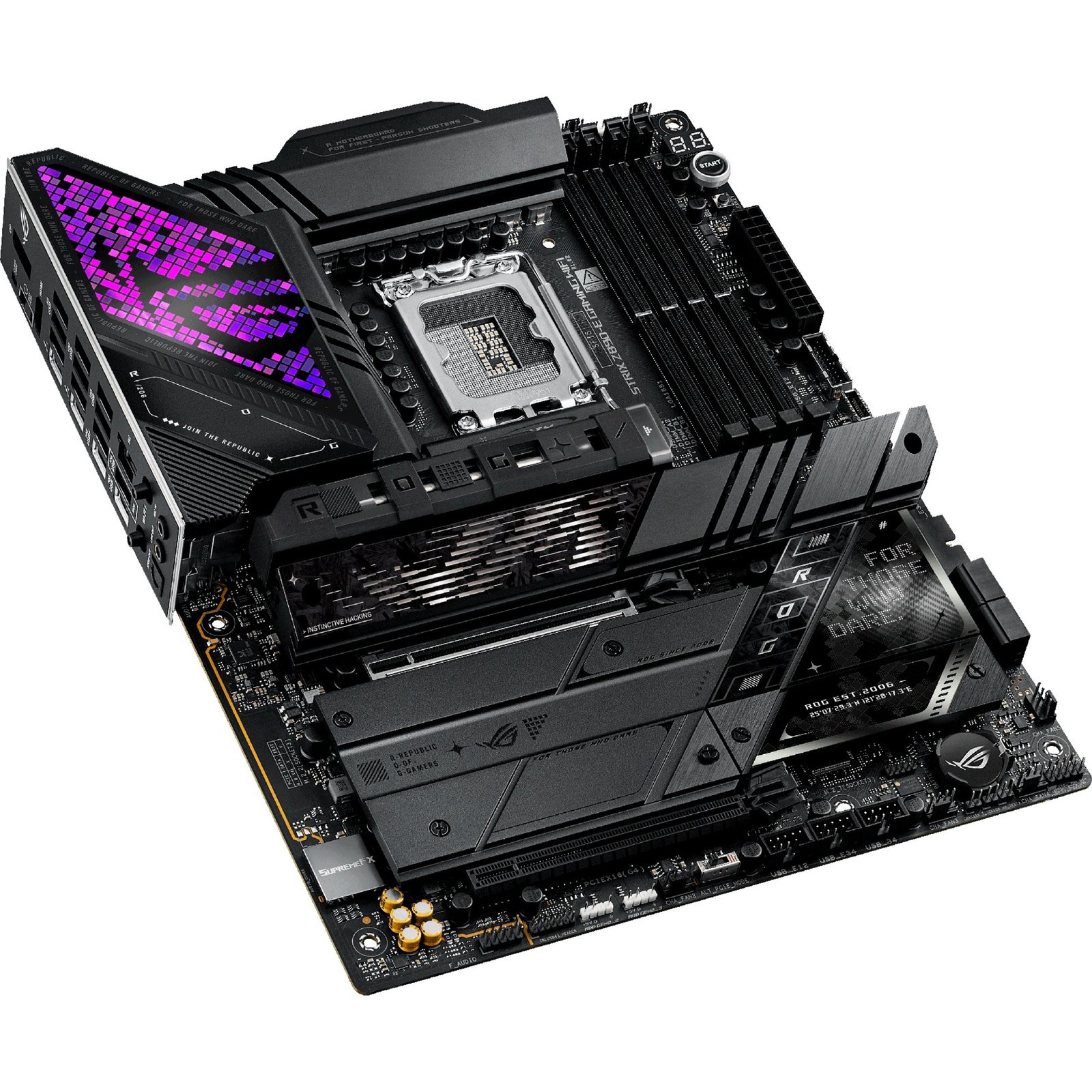 ASUS ROG STRIX Z890-E GAMING WIFI Negro - Imagen 4