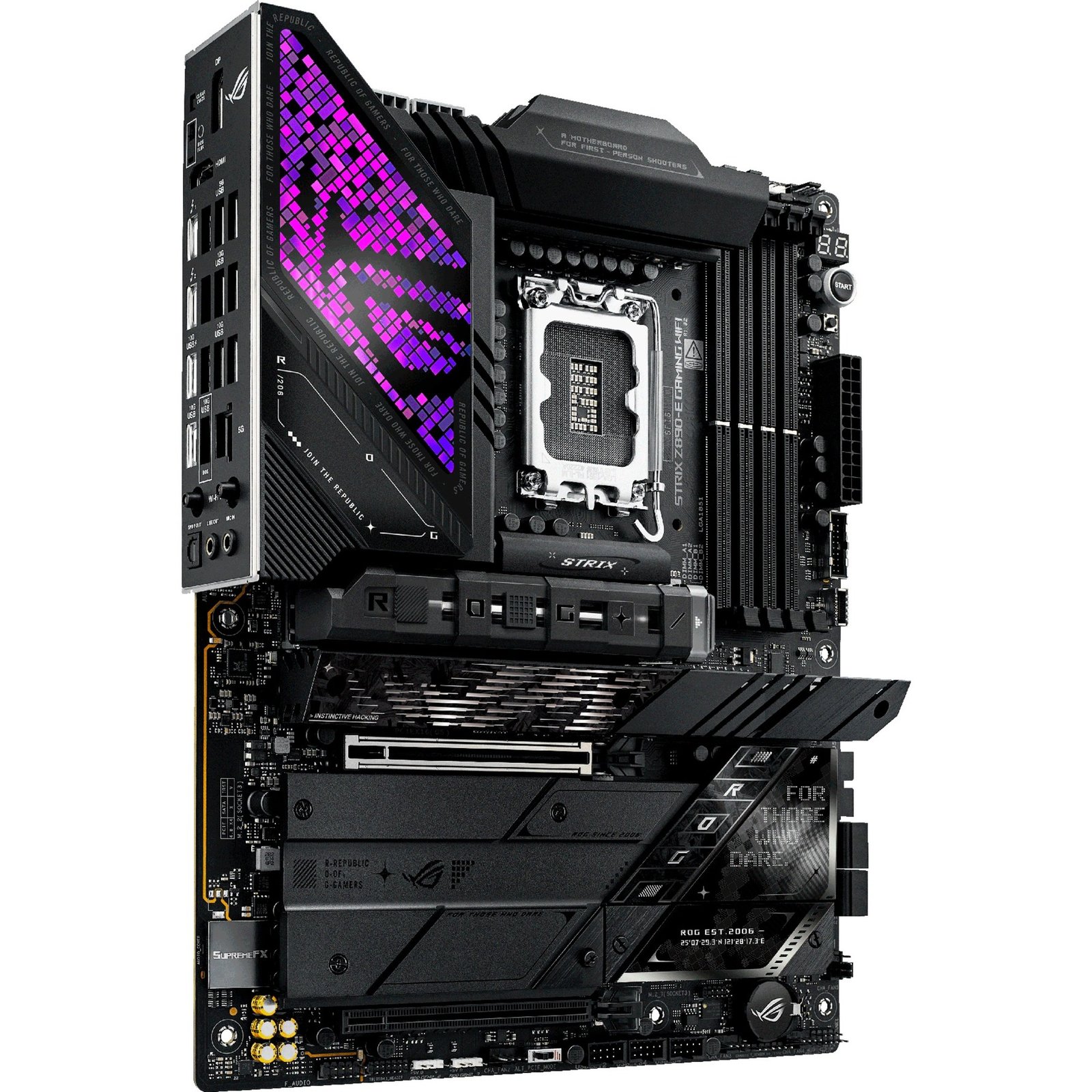 ASUS ROG STRIX Z890-E GAMING WIFI Negro - Imagen 5