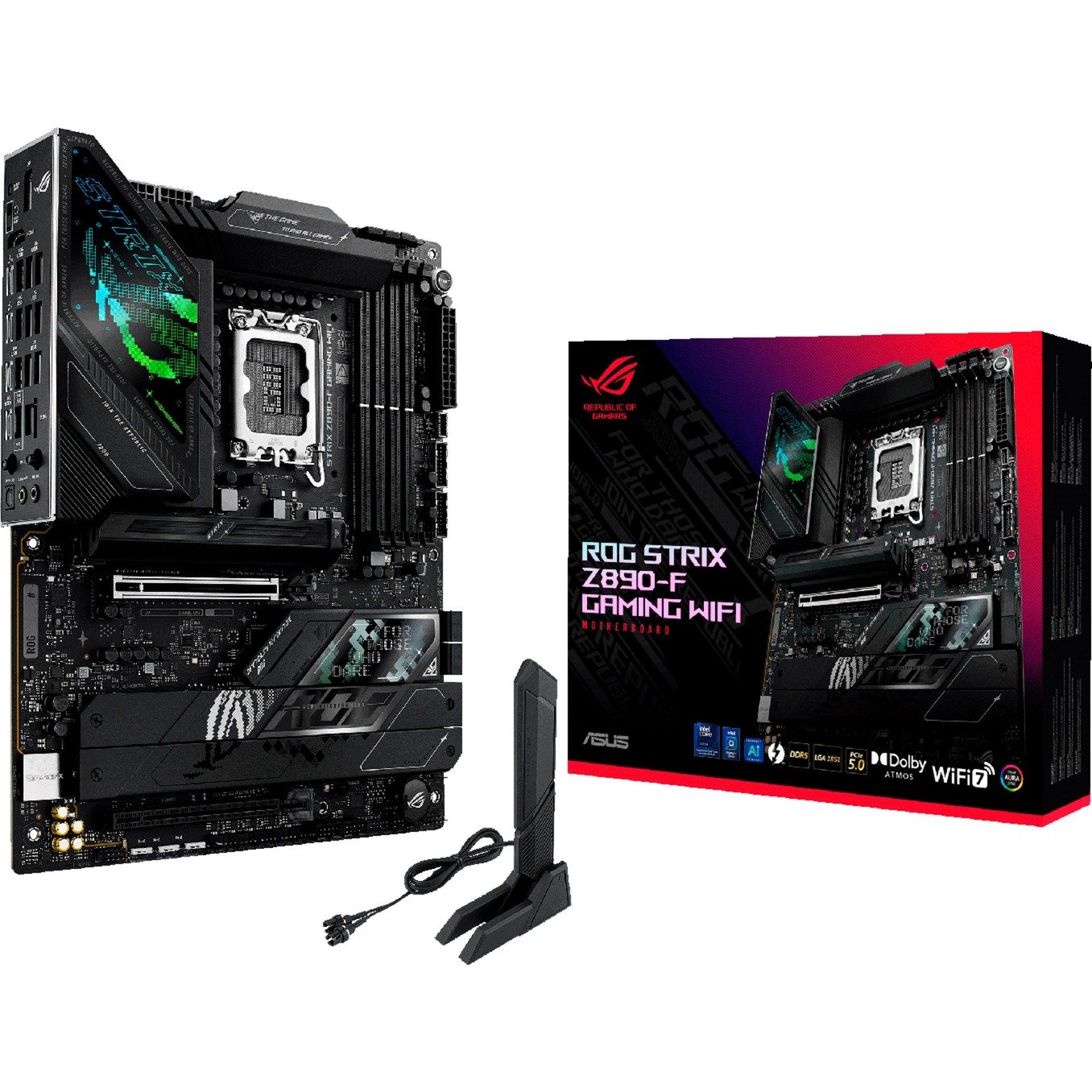 ASUS ROG STRIX Z890-F GAMING WIFI Negro