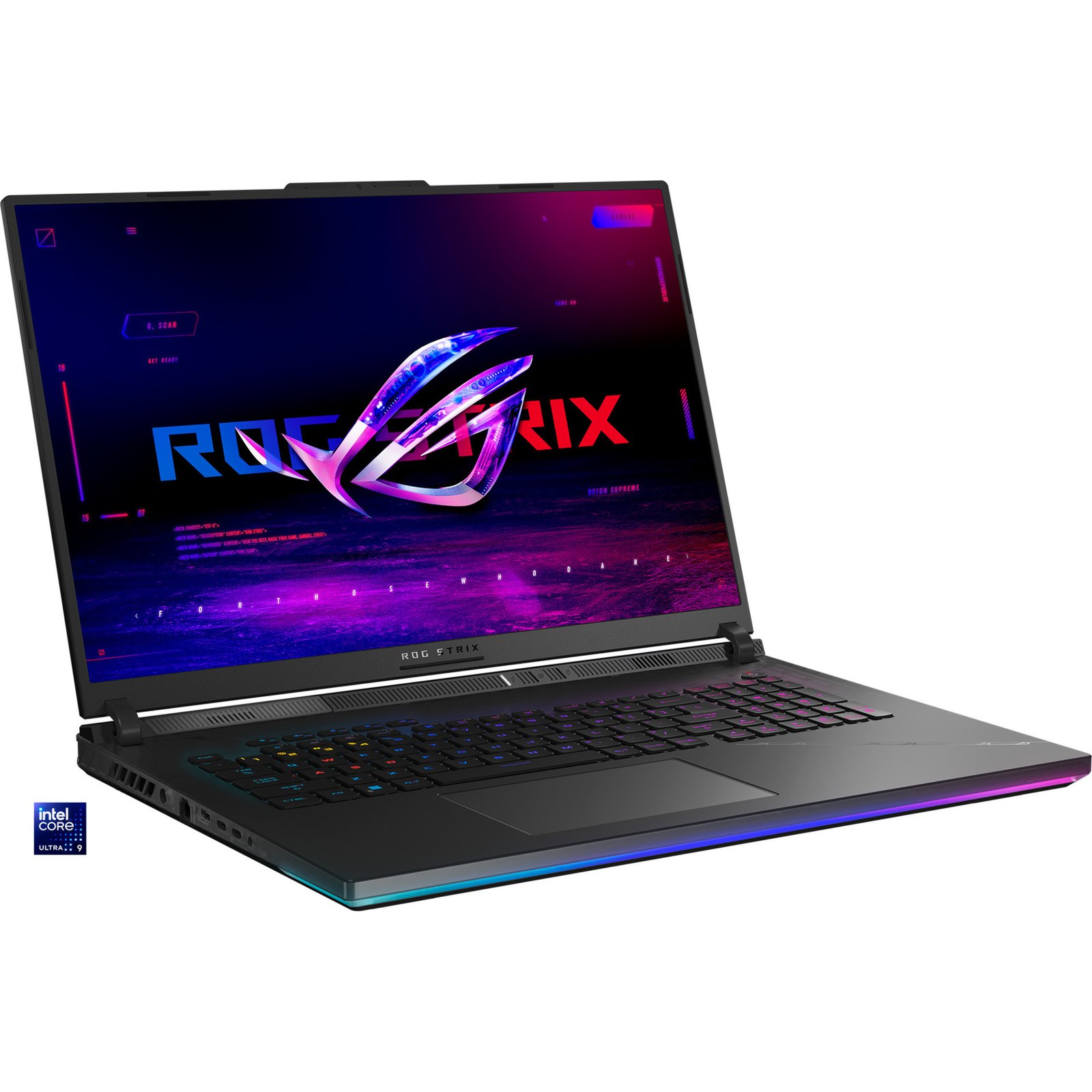 ASUS ROG Strix Scar 18 (G835LX-SA003W) Negro, 2 TB 32 GB