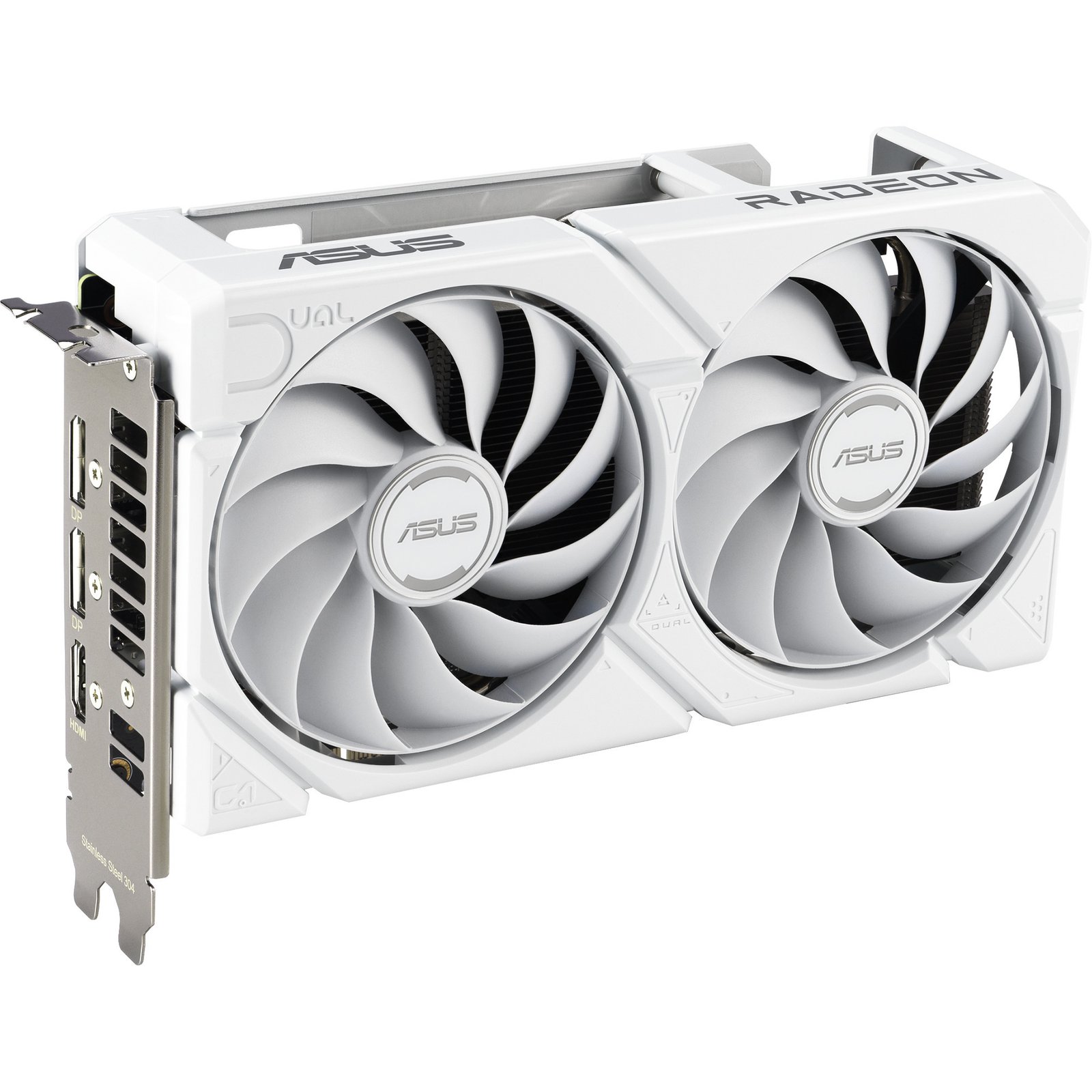 ASUS Radeon RX 9060 XT DUAL WHITE Edition Blanco, 16 GB - Imagen 3