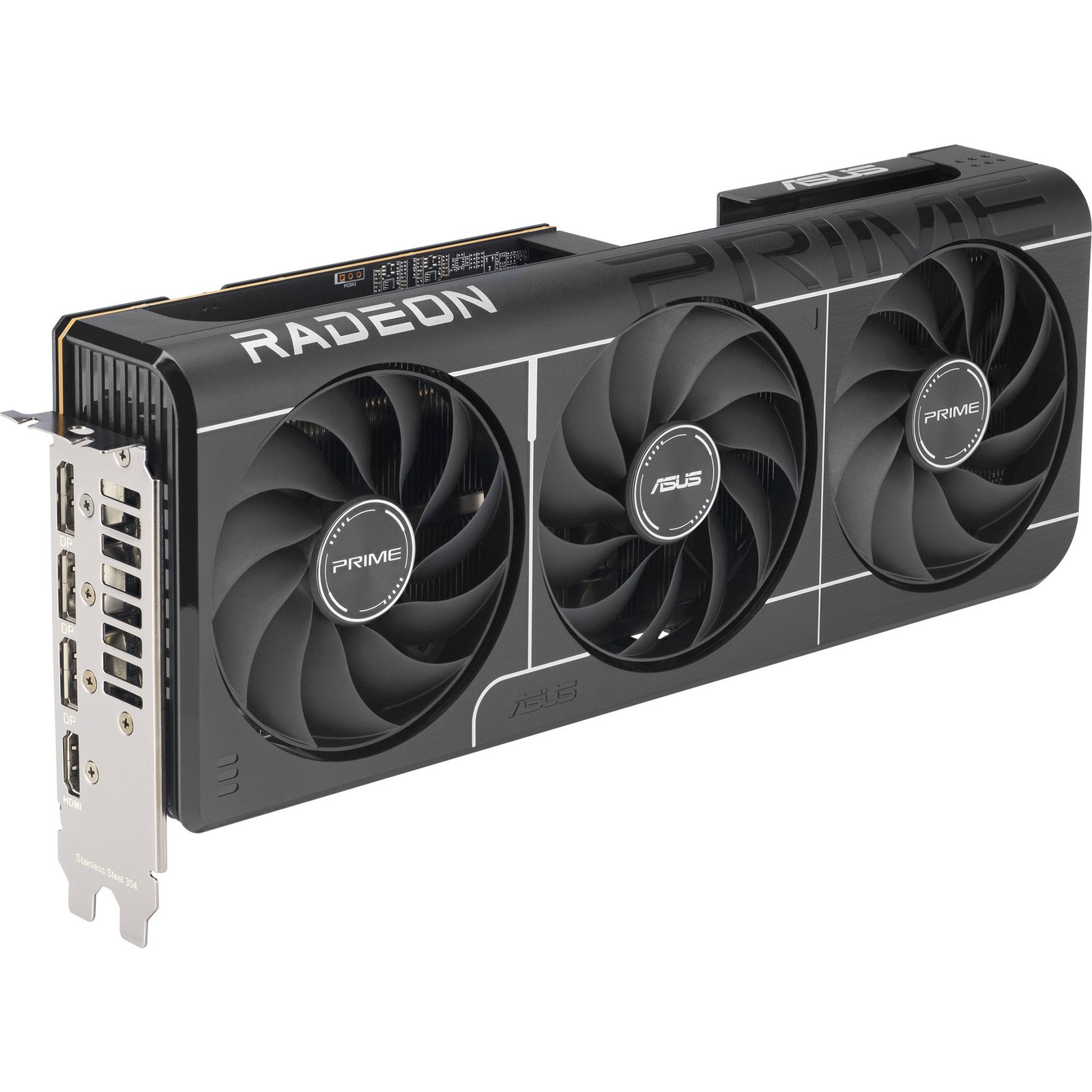 ASUS Radeon RX 9070 OC PRIME EVO Edition Gris, 16 GB - Imagen 3